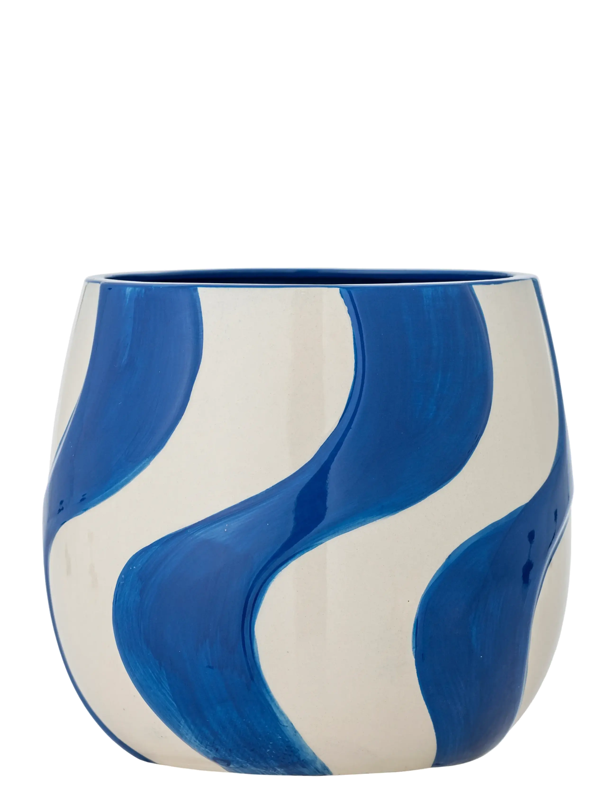 Bloomingville Romy Flowerpot - Wnętrze - BLUE / blue