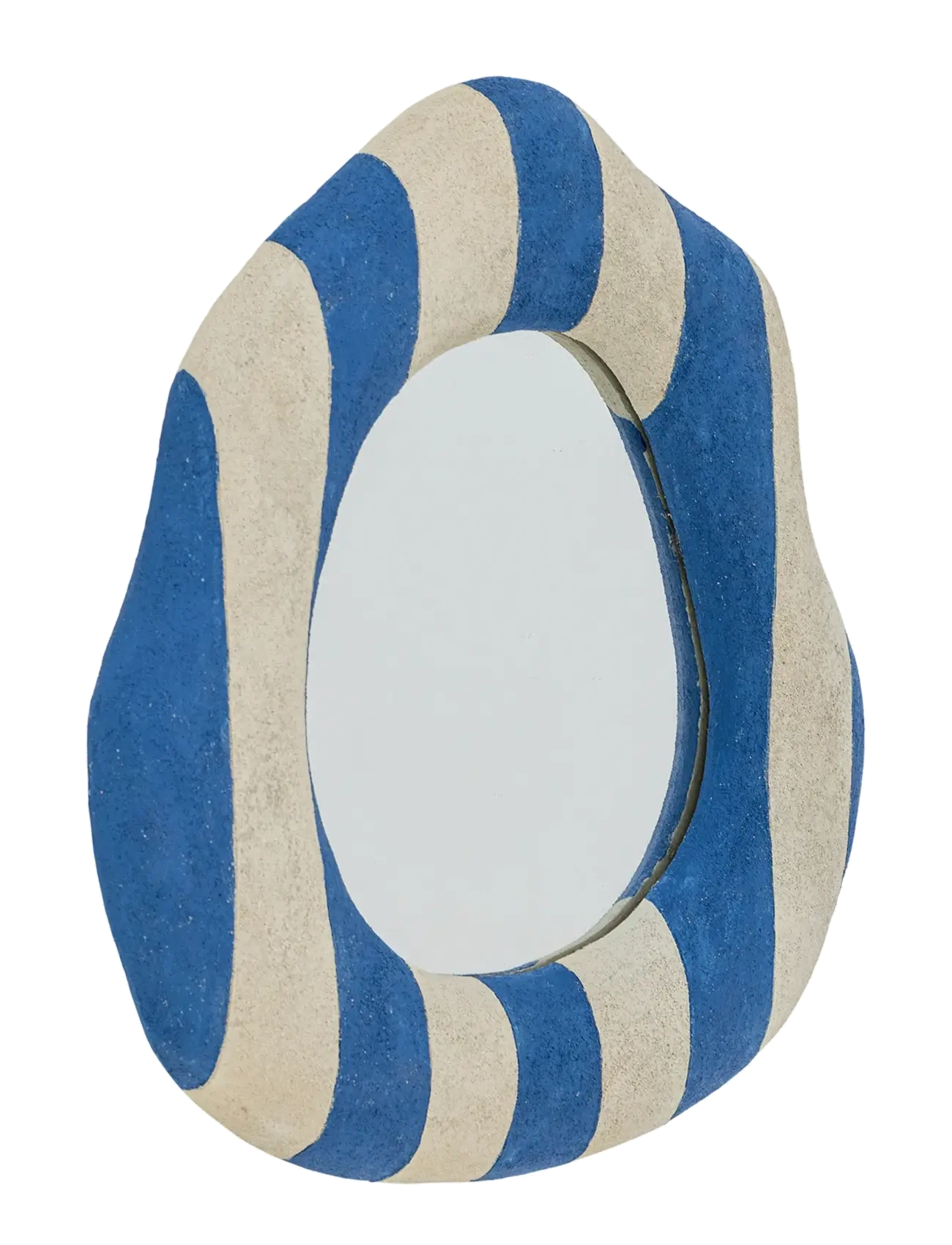 Bloomingville - Travis Wall Mirror - wandspiegel - blue - 1