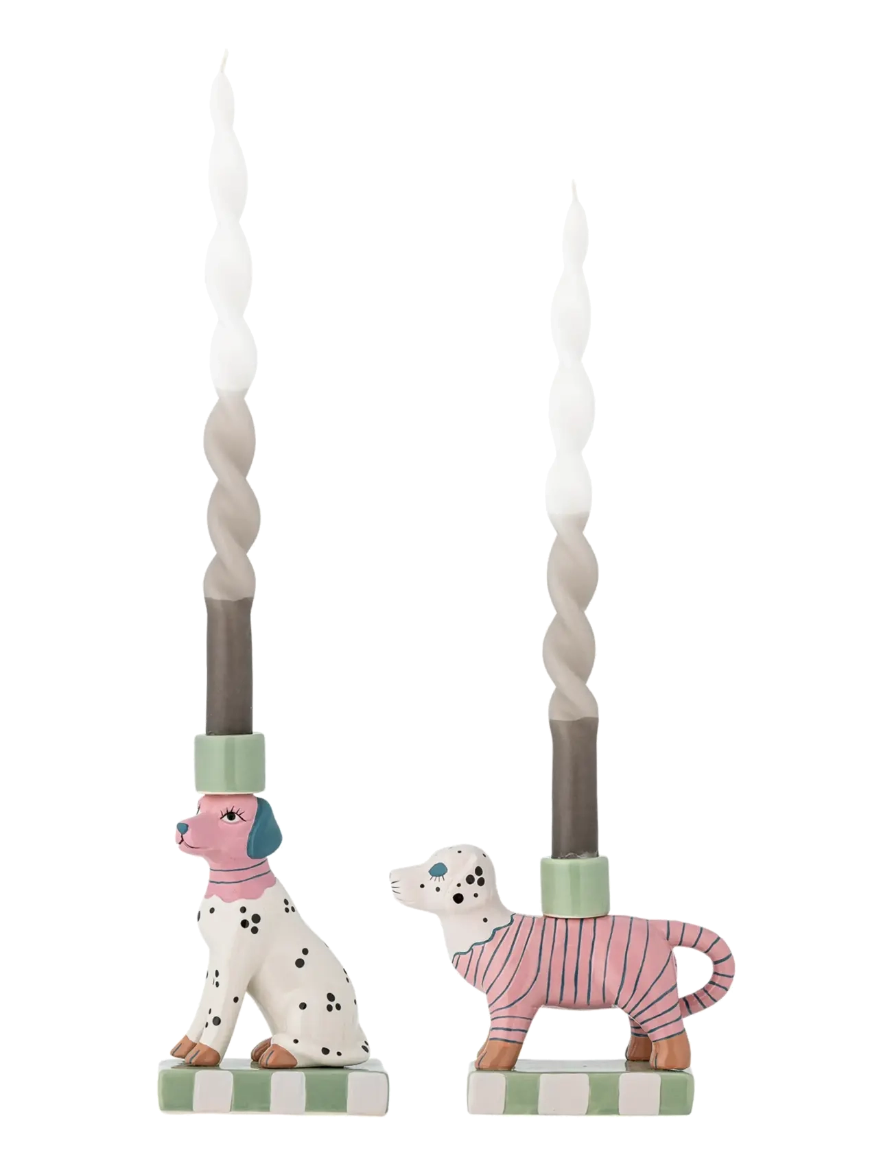Bloomingville - Doglie Candle Holder - kerzenständer - rose - 3