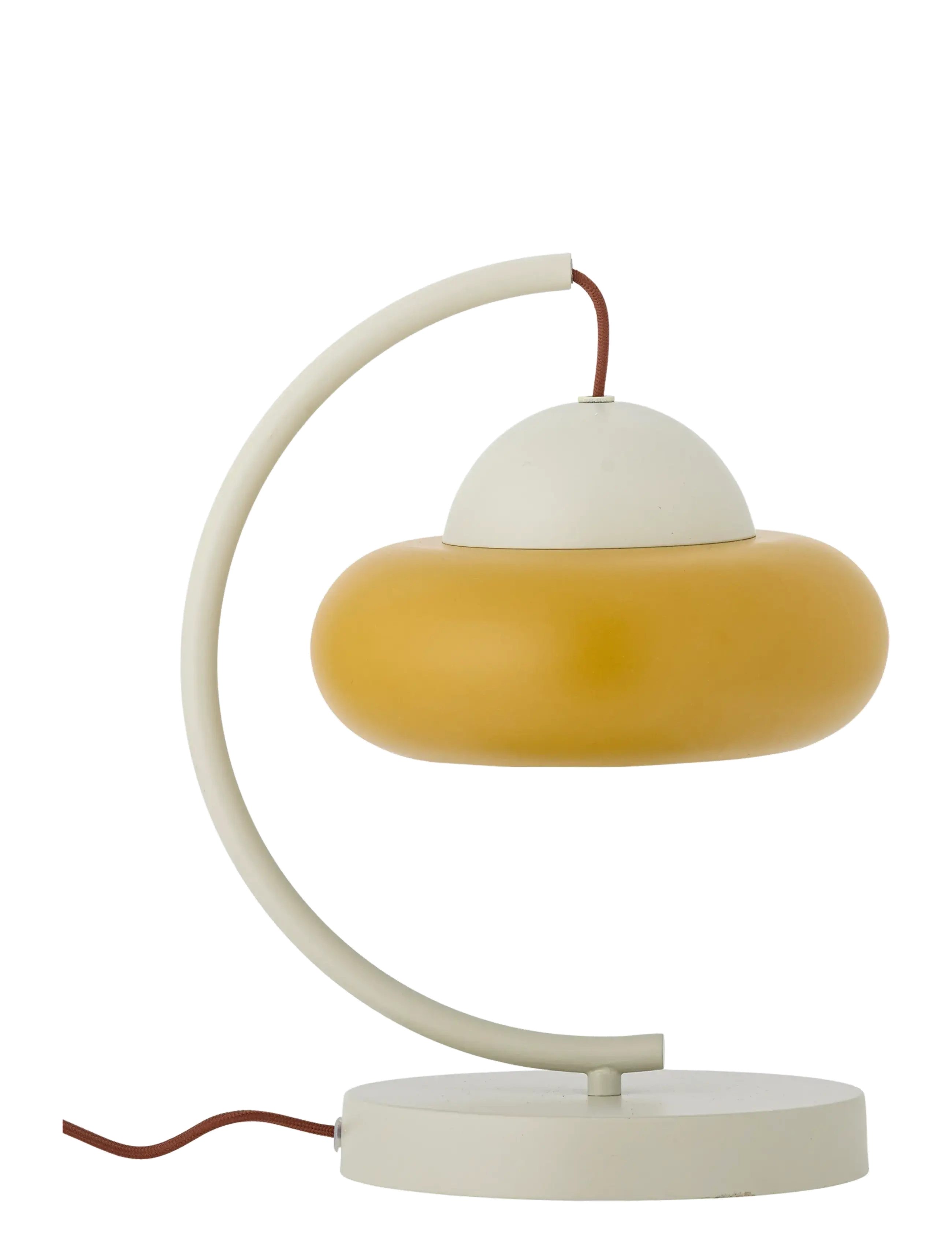 Bloomingville Bubble Table Lamp, Bordlampe, Gul, Str: 34.5 CM