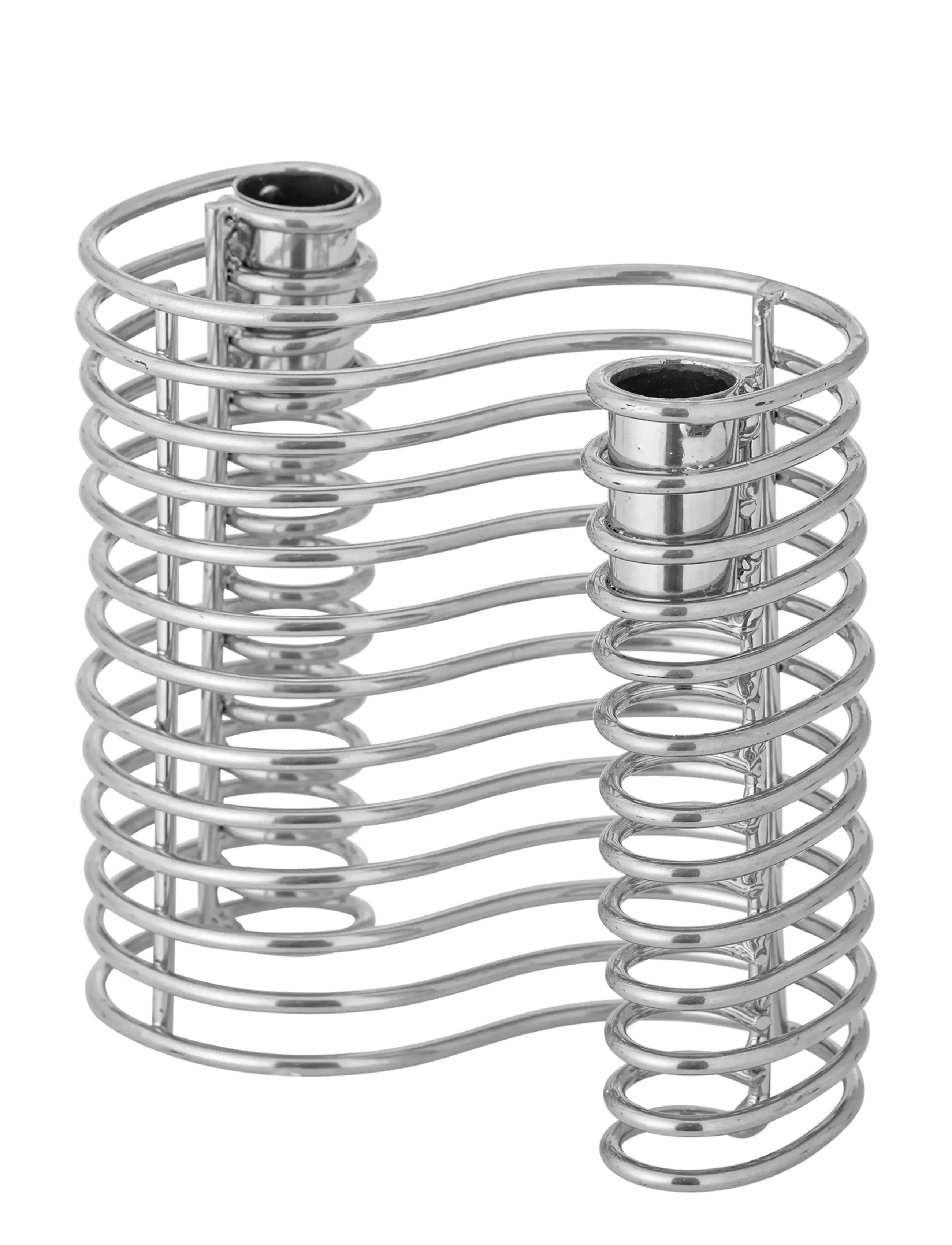 BLOOMINGVILLE Wavela Candle Holder Silber - 14.5 CM - Unisex