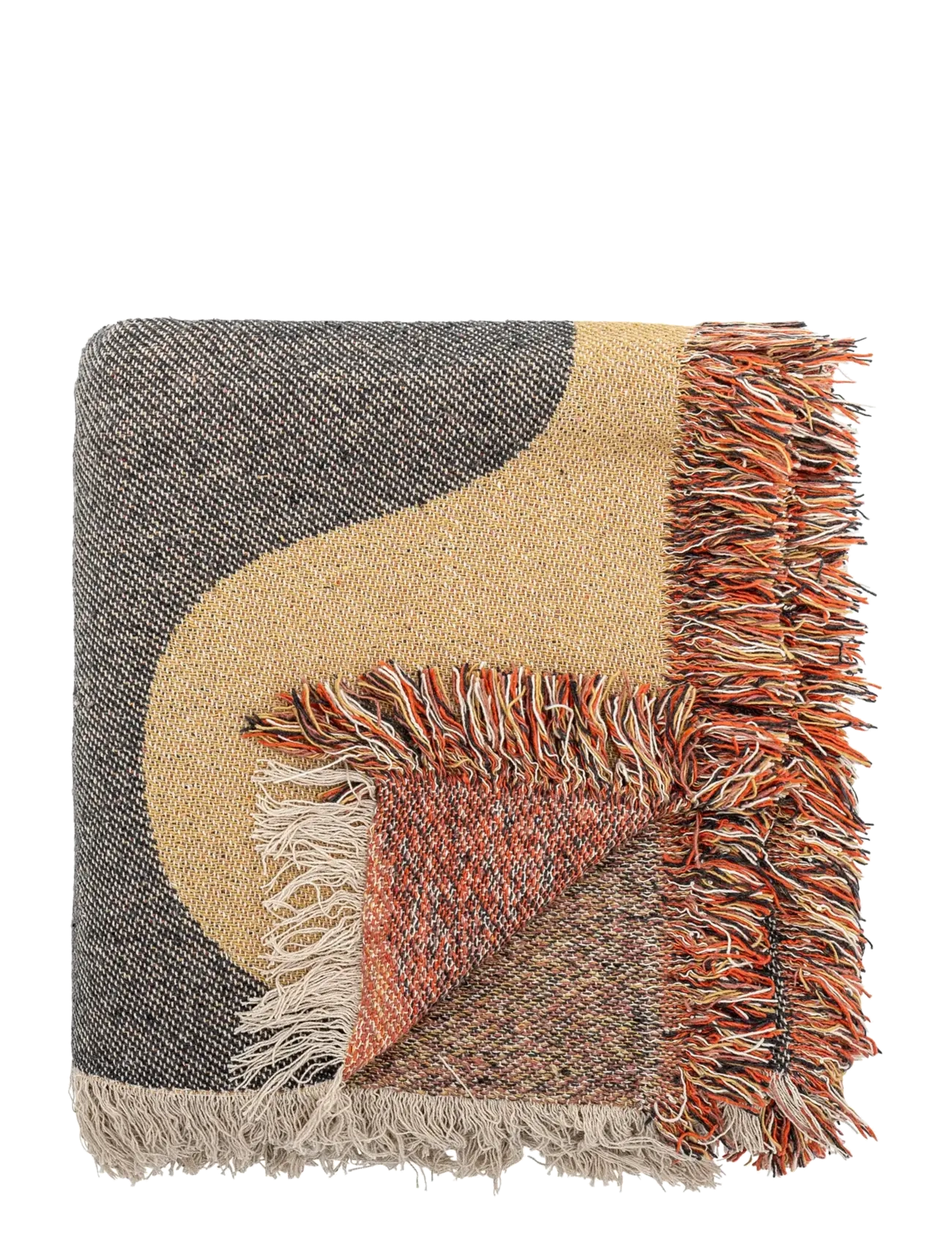 Bloomingville Arni Throw, Tæppe og plaid, Multi/mønstret, Str: 160X130CM