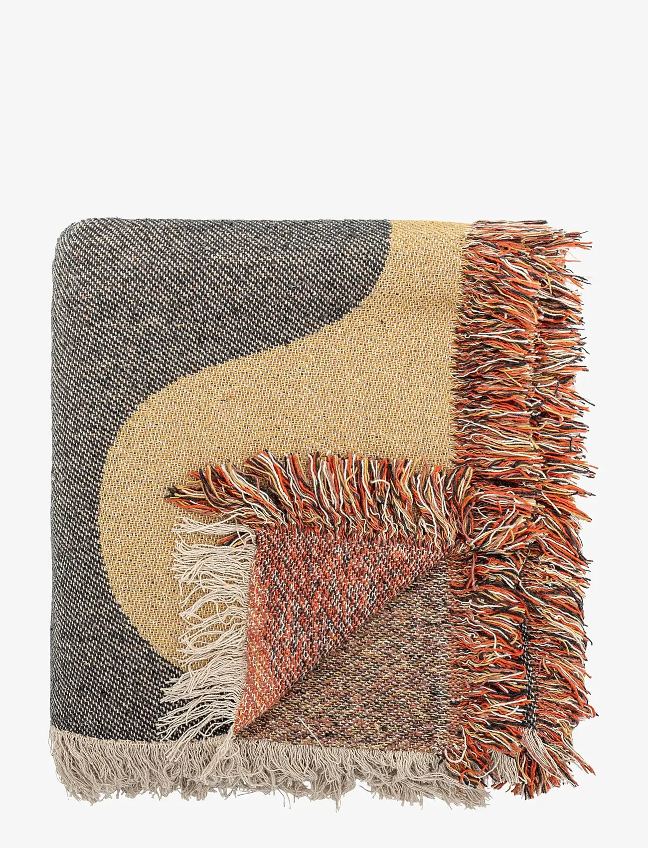 Bloomingville - Arni Throw - plaider - brown - 1