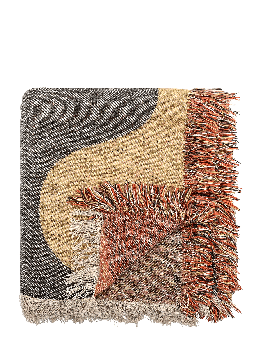 Bloomingville - Arni Throw - die niedrigsten preise - brown - 0