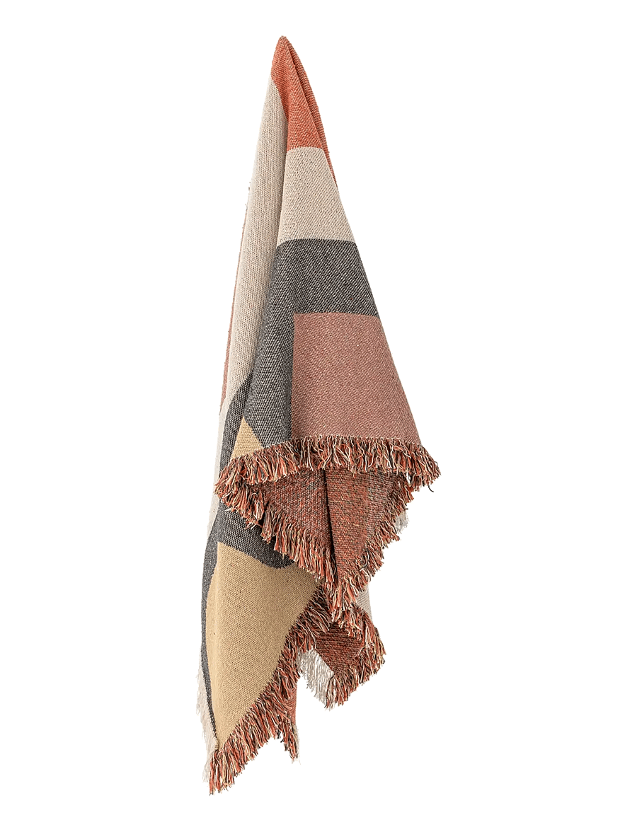 Bloomingville - Arni Throw - die niedrigsten preise - brown - 2