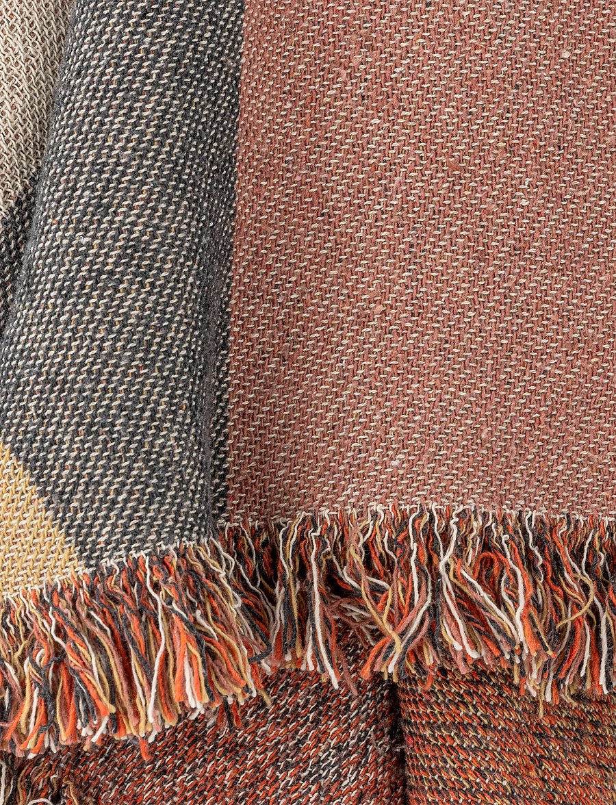 Bloomingville - Arni Throw - die niedrigsten preise - brown - 4