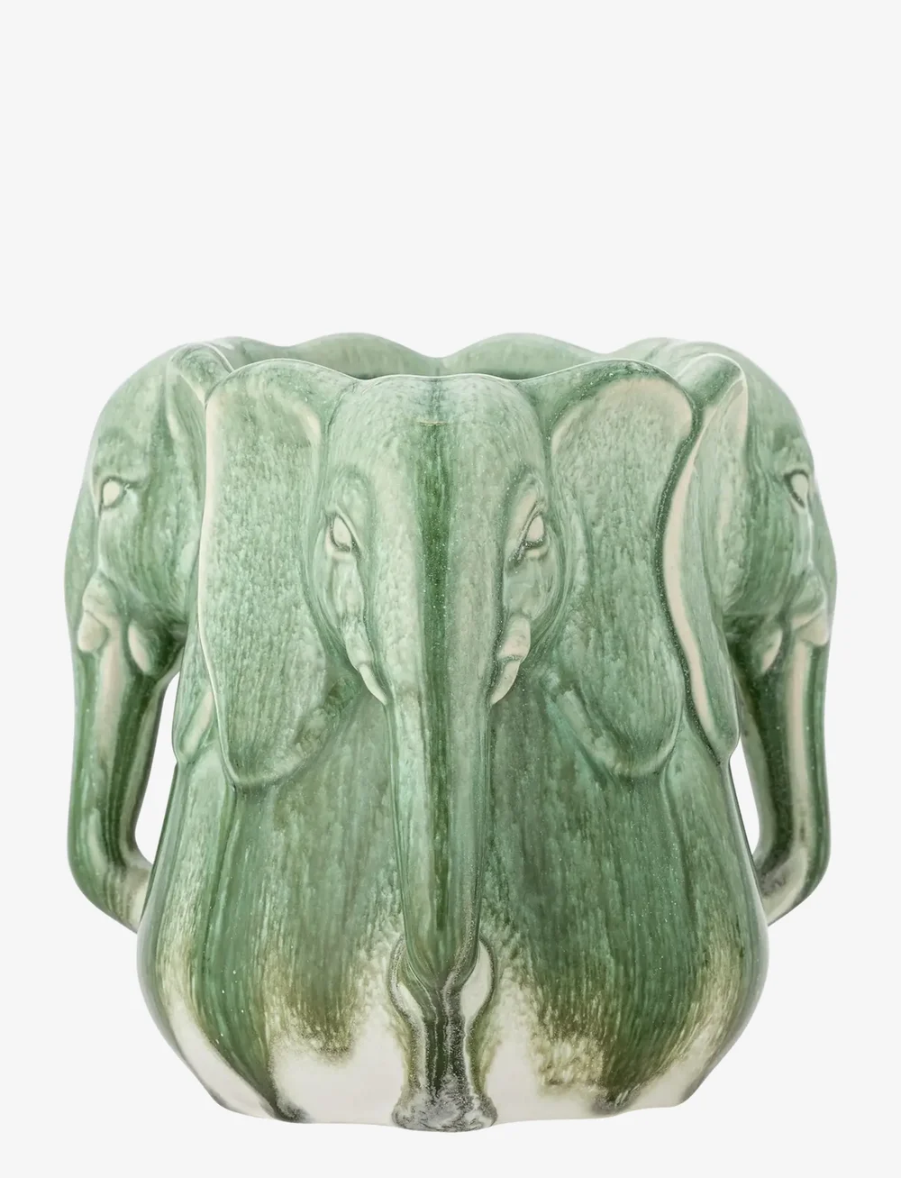 Bloomingville - Pontus Vase - vaser - green - 0