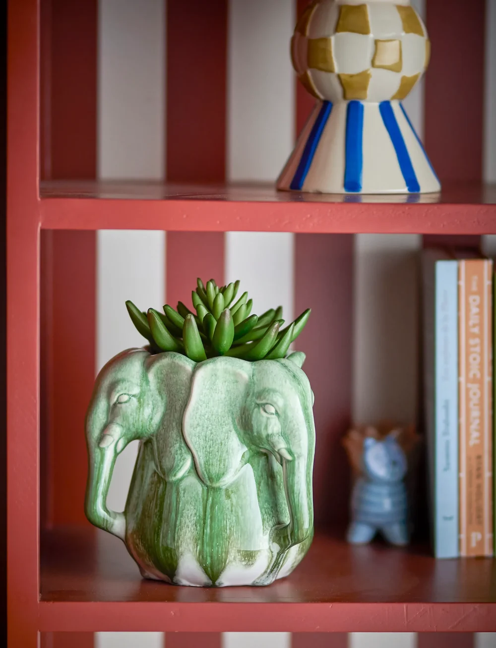 Bloomingville - Pontus Vase - vaser - green - 2