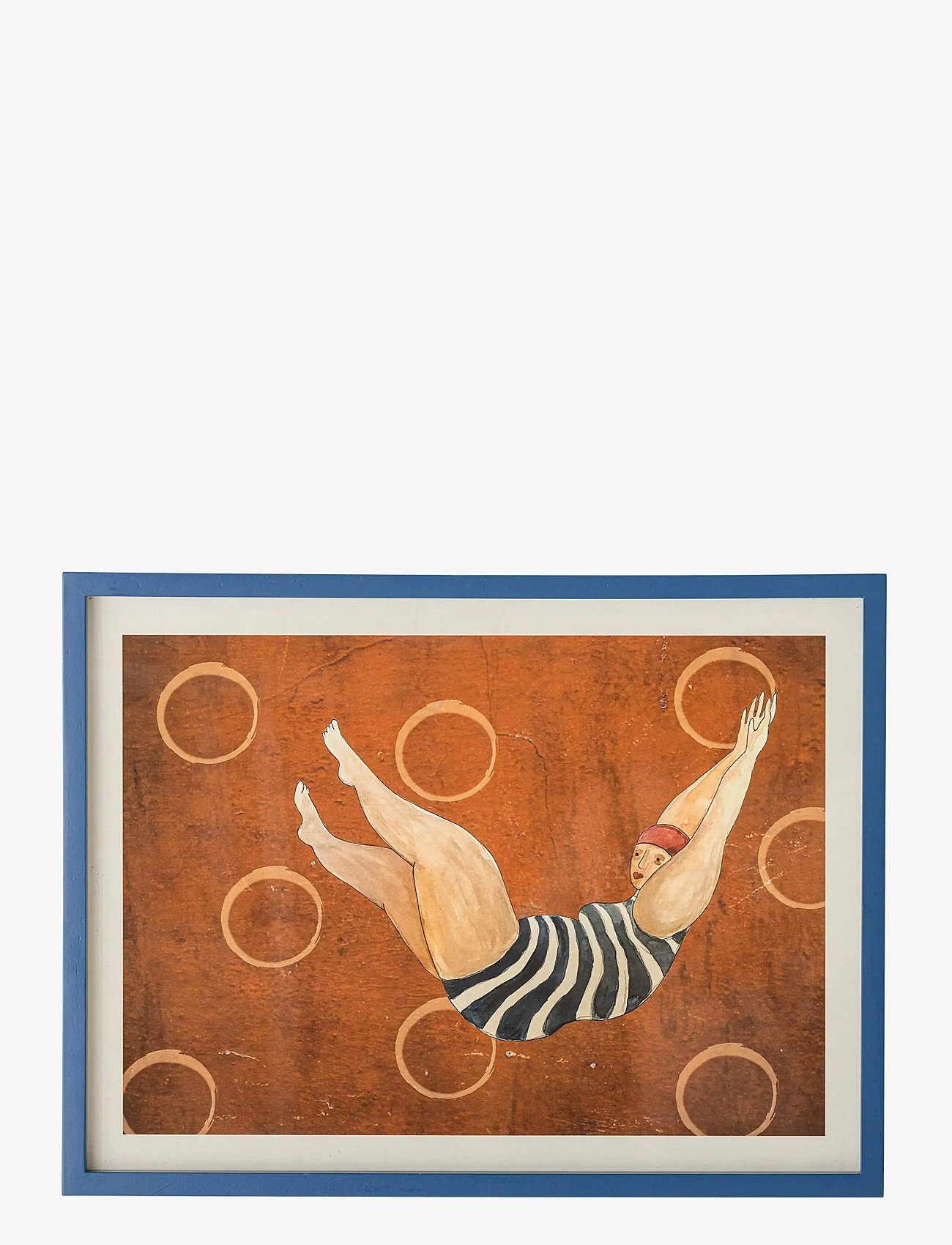 Bloomingville - Svela Illustration w/ Frame - illustrasjoner - brown - 1