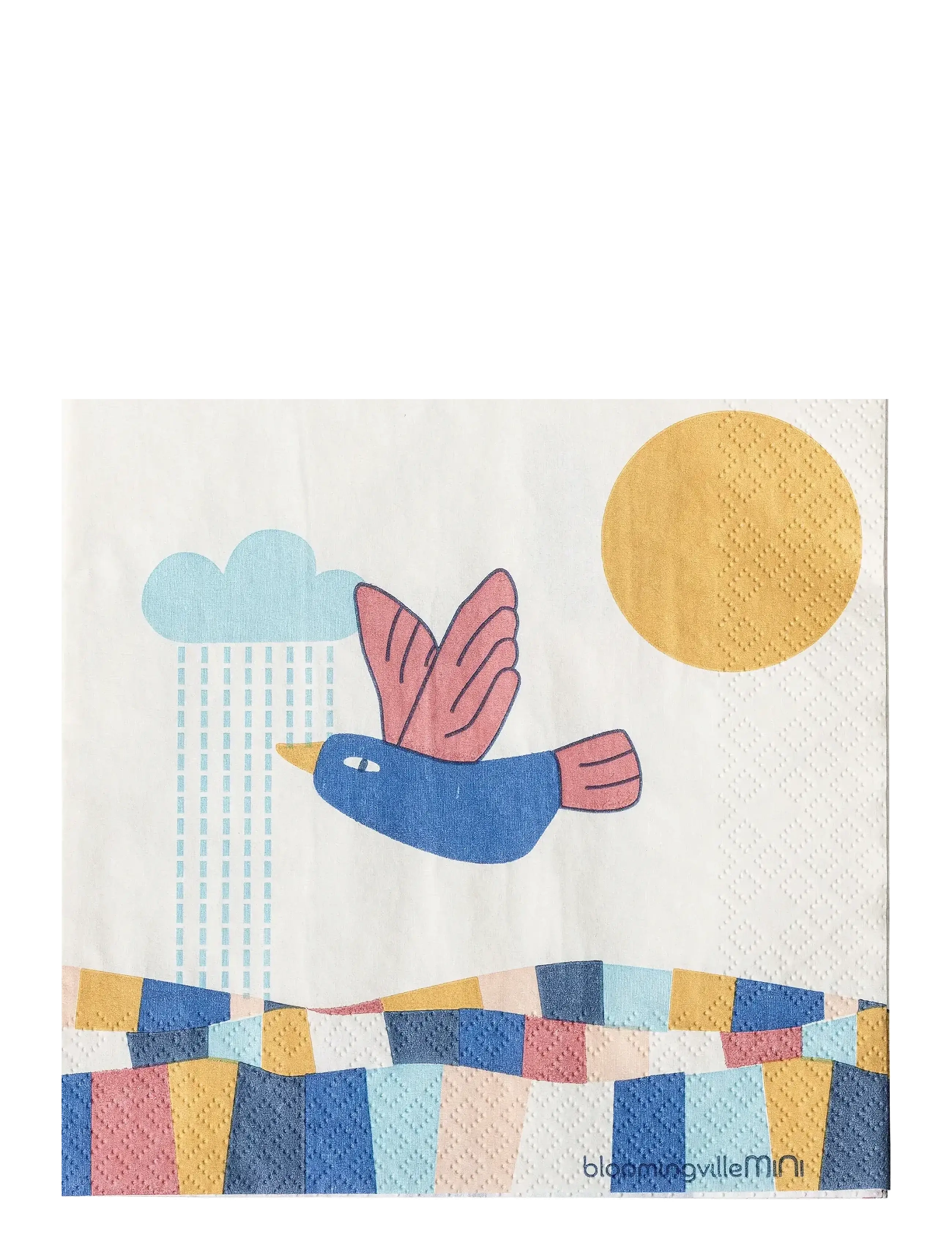 BLOOMINGVILLE Colorine Serviette Patterned - 33X33CM - Kinder