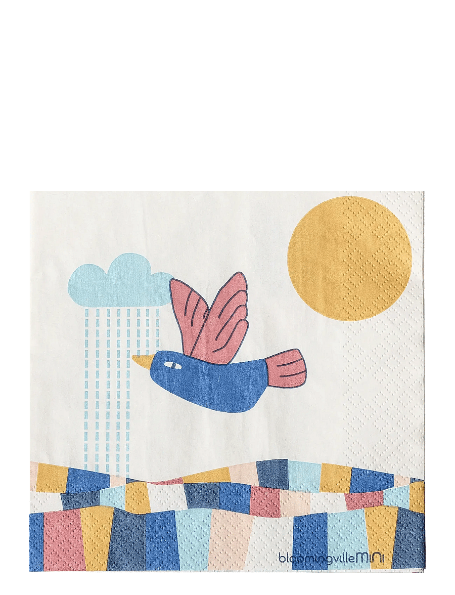 Bloomingville - Colorine Napkin - servietten & accessoires - nature - 1