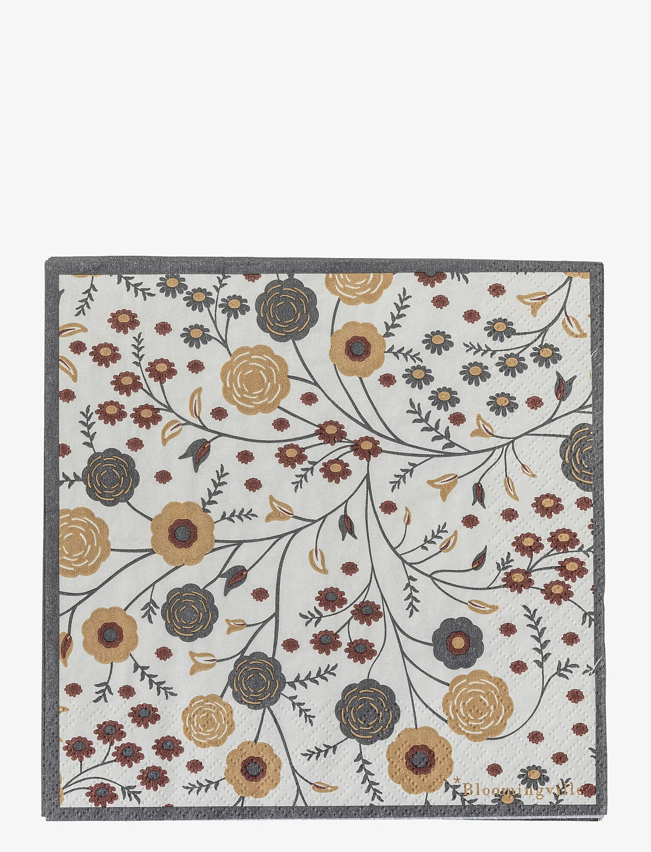 Bloomingville - Eydis Napkin - paper napkins - beige - 1