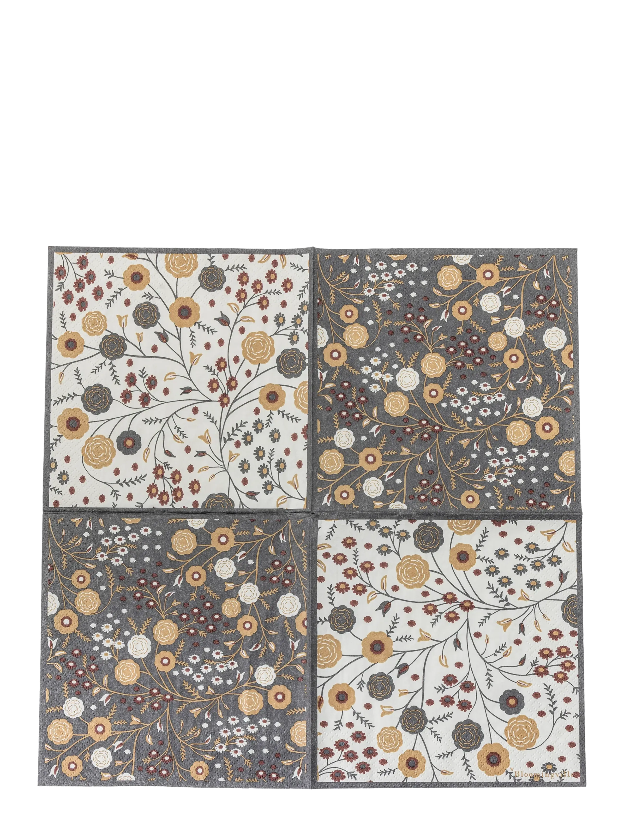 Bloomingville - Eydis Napkin - stofservietter - beige - 1