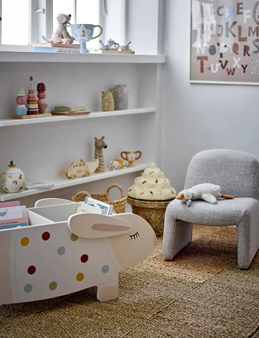 Bloomingville - Villja Book Stand - hyllor - white - 3