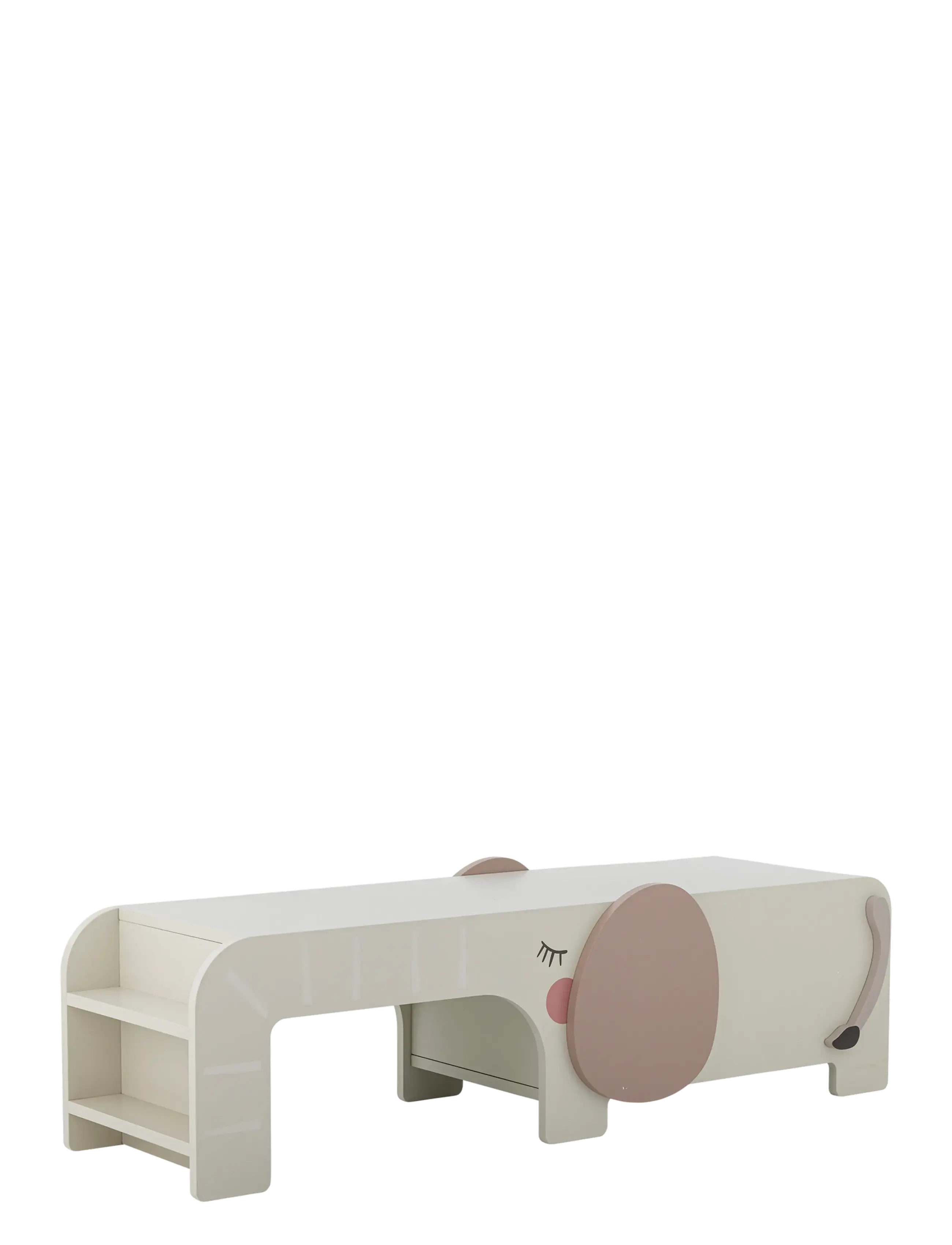 Bloomingville Ferdinand Bench, Storage Furniture, Creme, Str: 110 CM
