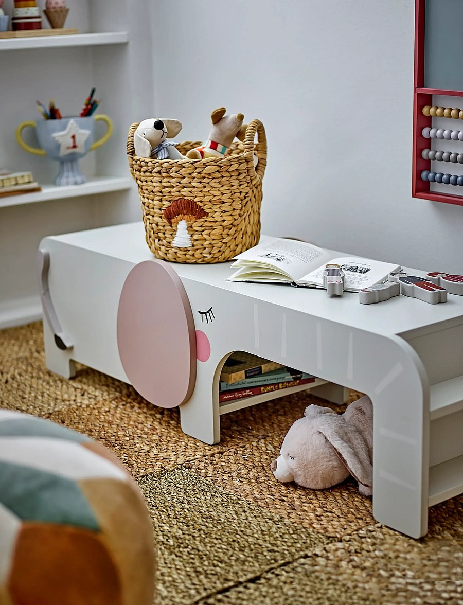 Bloomingville - Ferdinand Bench - möbel mit aufbewahrungsfunktion - grey - 5