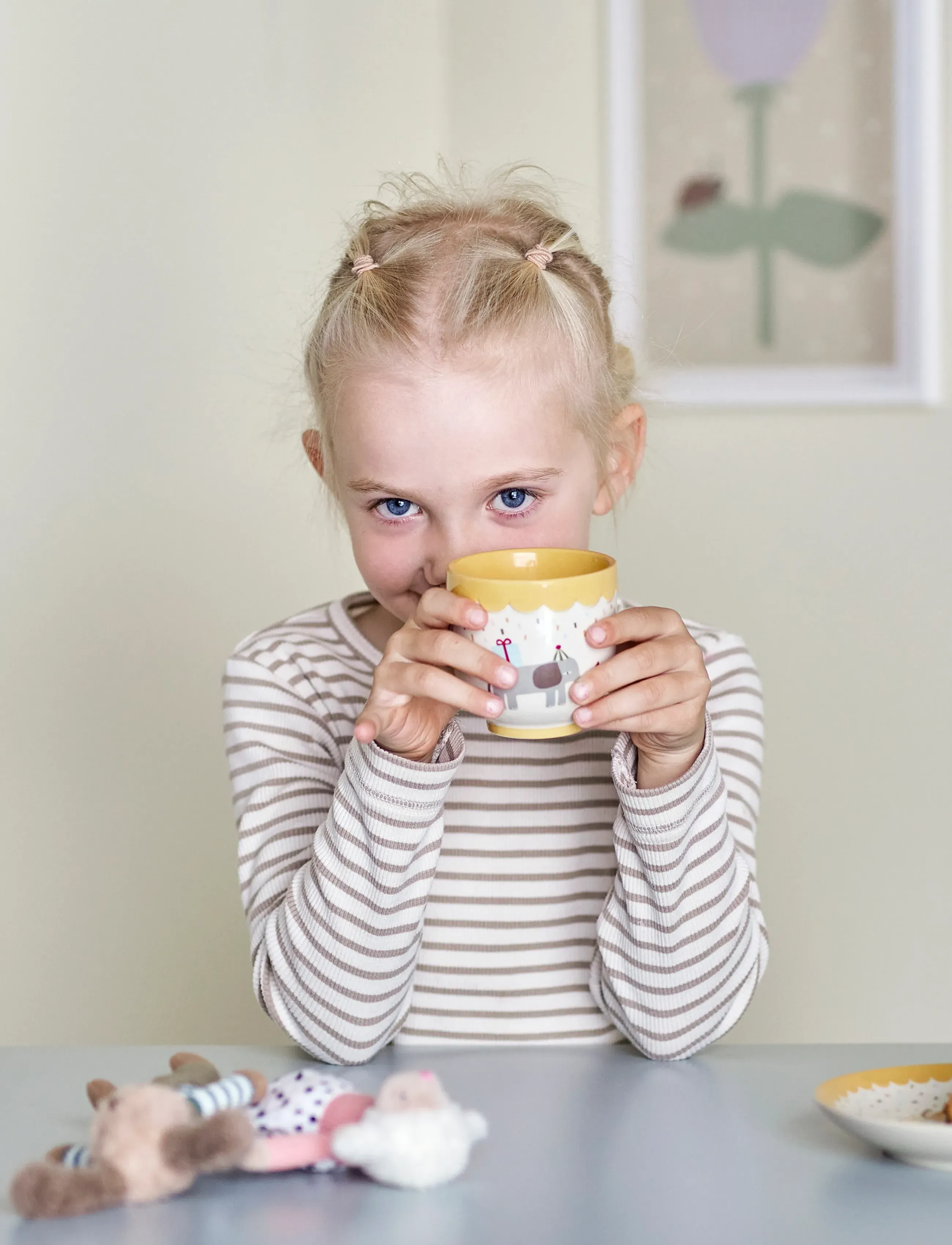 Bloomingville Celebrate Cup, 150 ml, Meal Time, Gelb - Cups & Mugs, Kinder