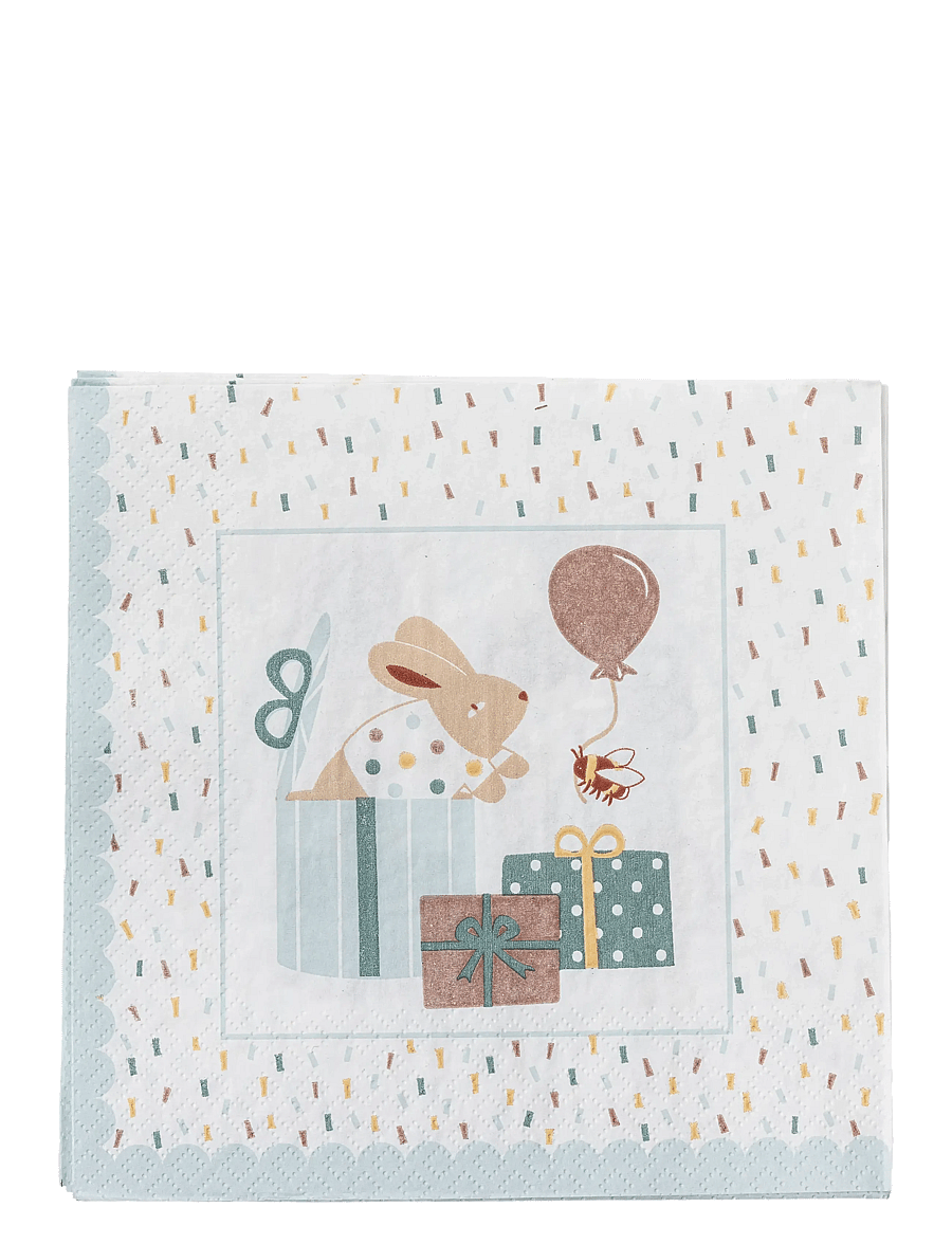Bloomingville - Celebrate Napkin - servietten & accessoires - blue - 3