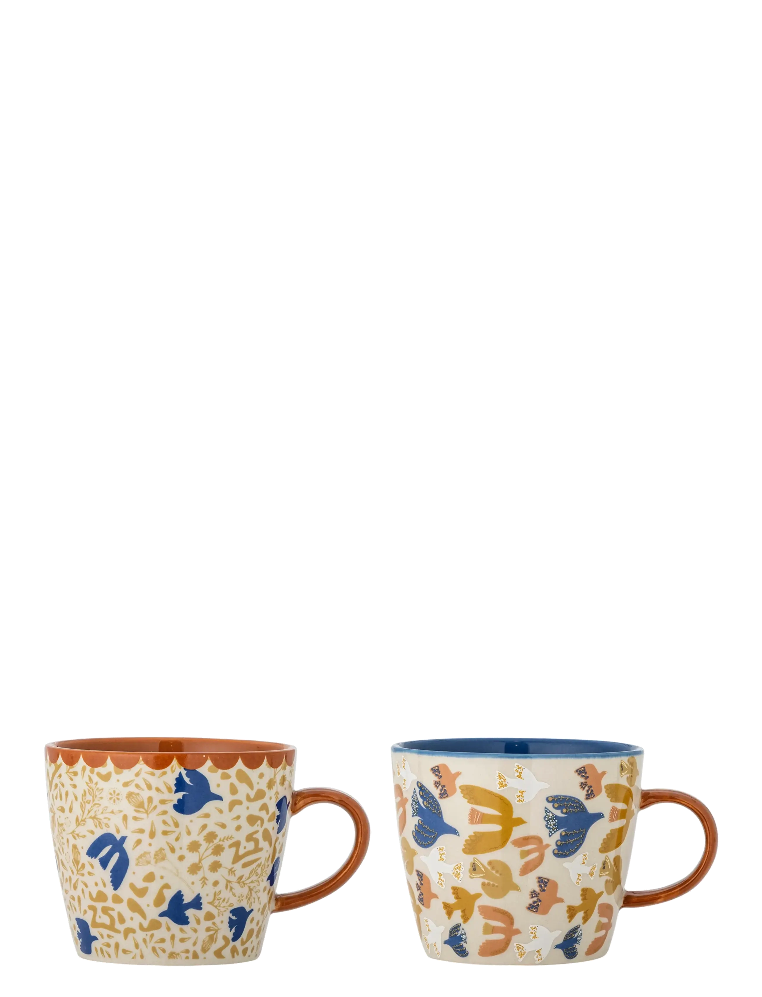 Bloomingville Anniversary Cup - Tableware - BROWN / multi