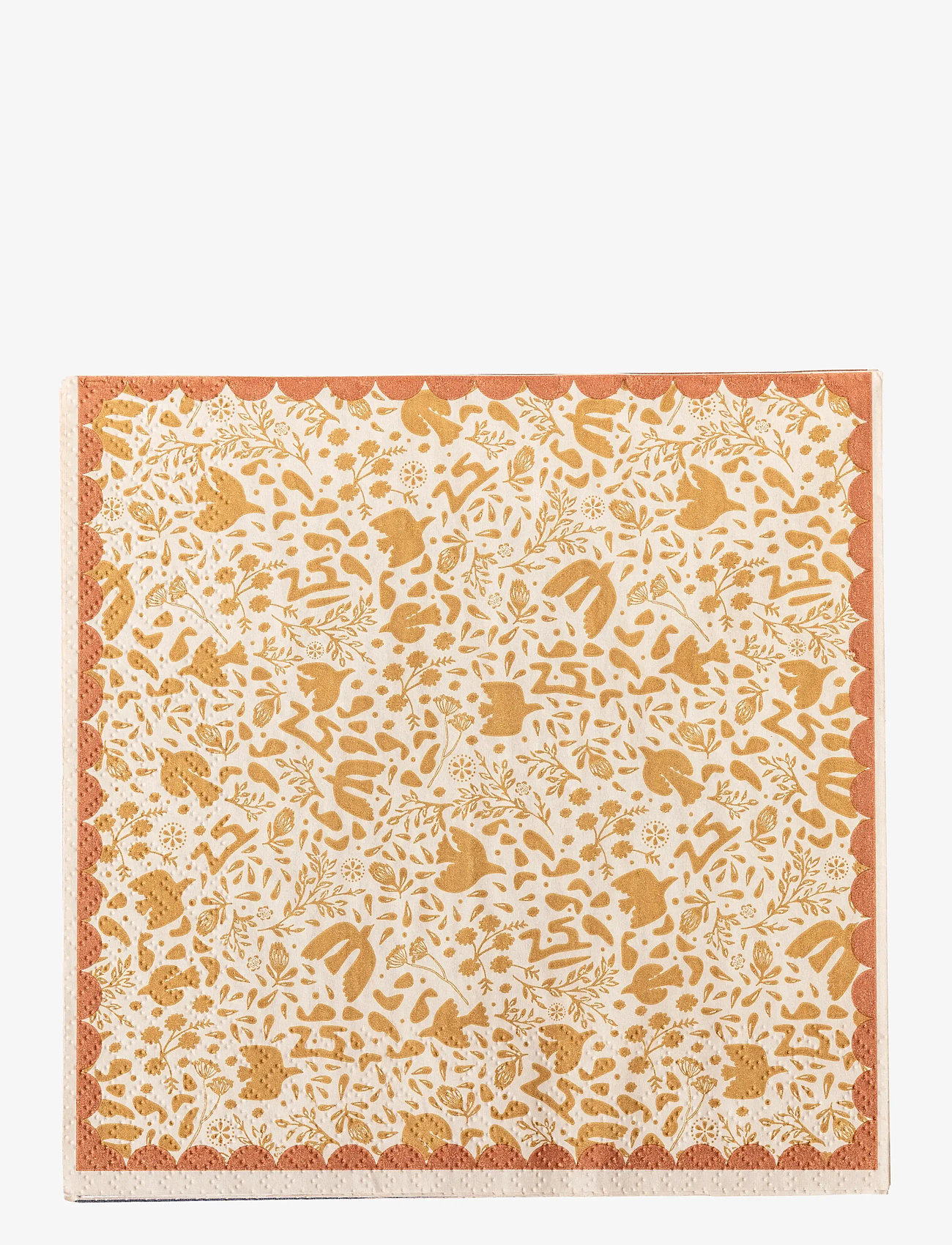 Bloomingville - Anniversary Napkin - papierservietten - yellow - 3