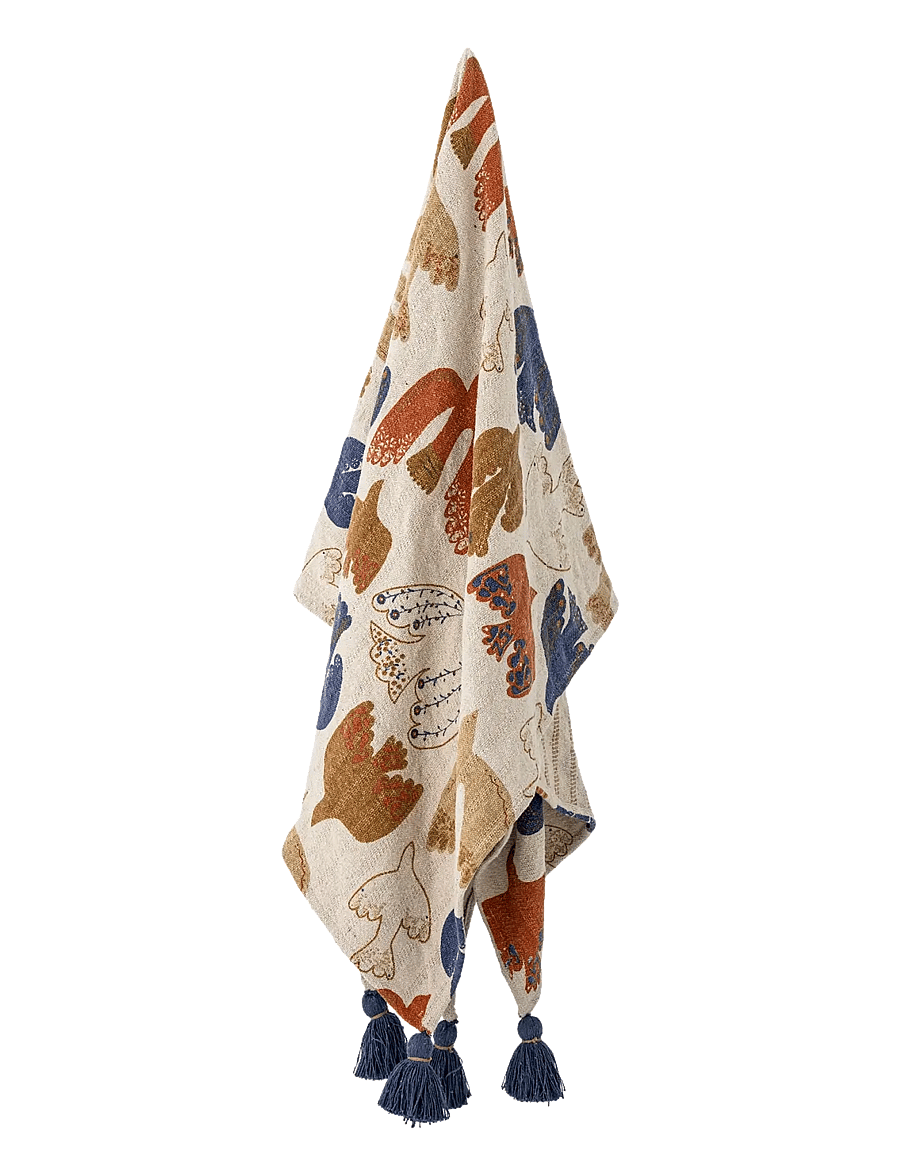 Bloomingville - Anniversary Throw - pleedid - multi-coloured - 2
