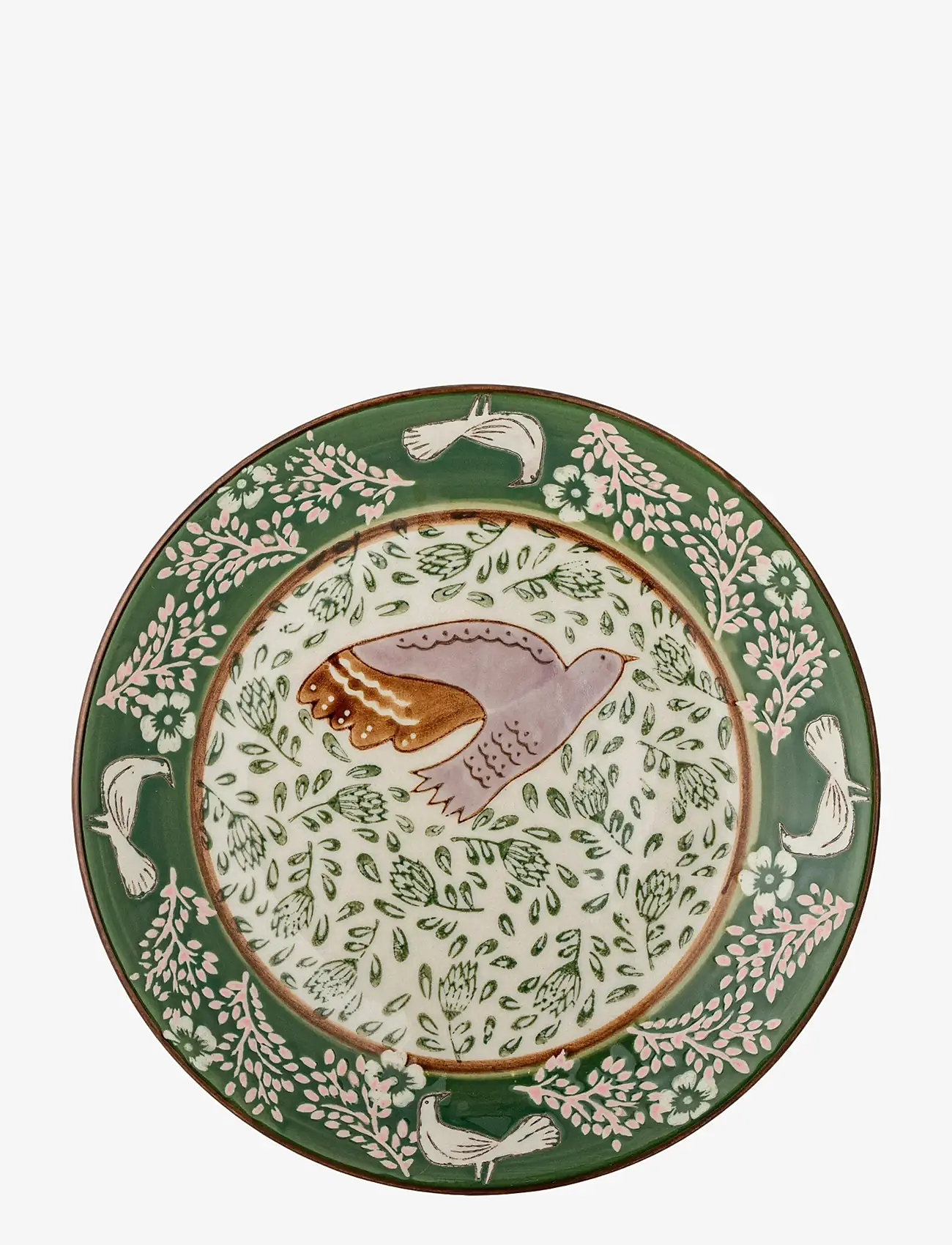 Bloomingville - Hezha Plate - asietter - green - 3