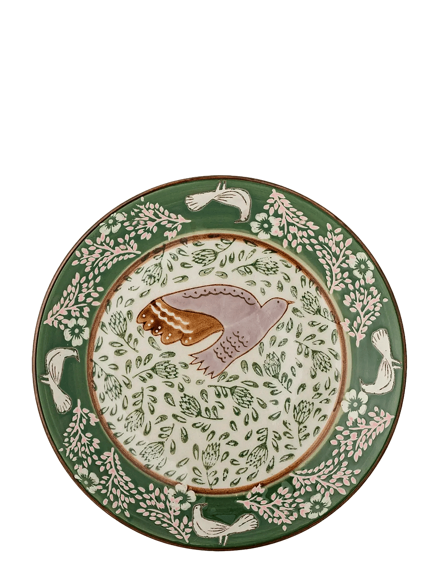 Bloomingville - Hezha Plate - frühstücksteller - green - 3