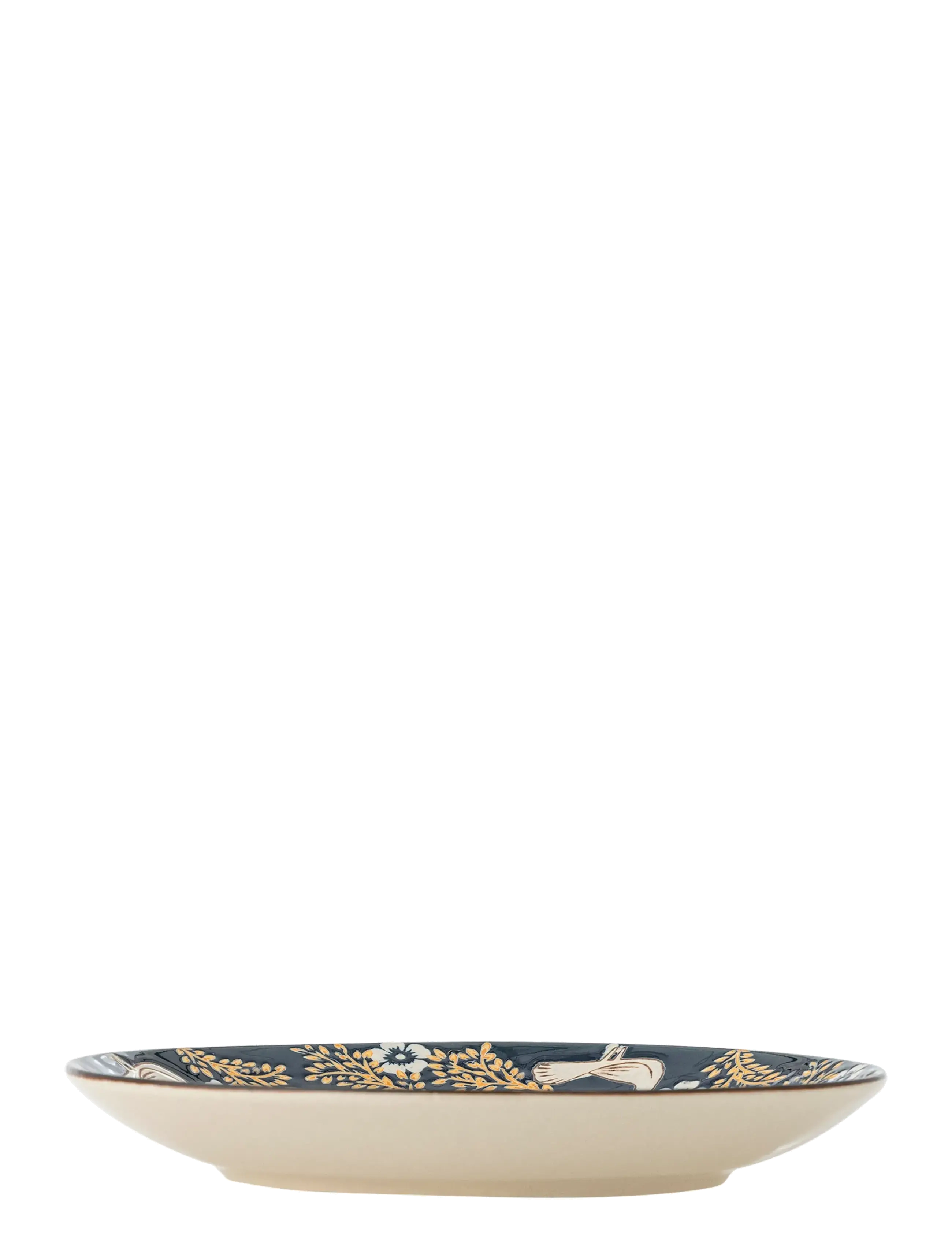 Bloomingville - Hezha Plate - asietter - blue - 2