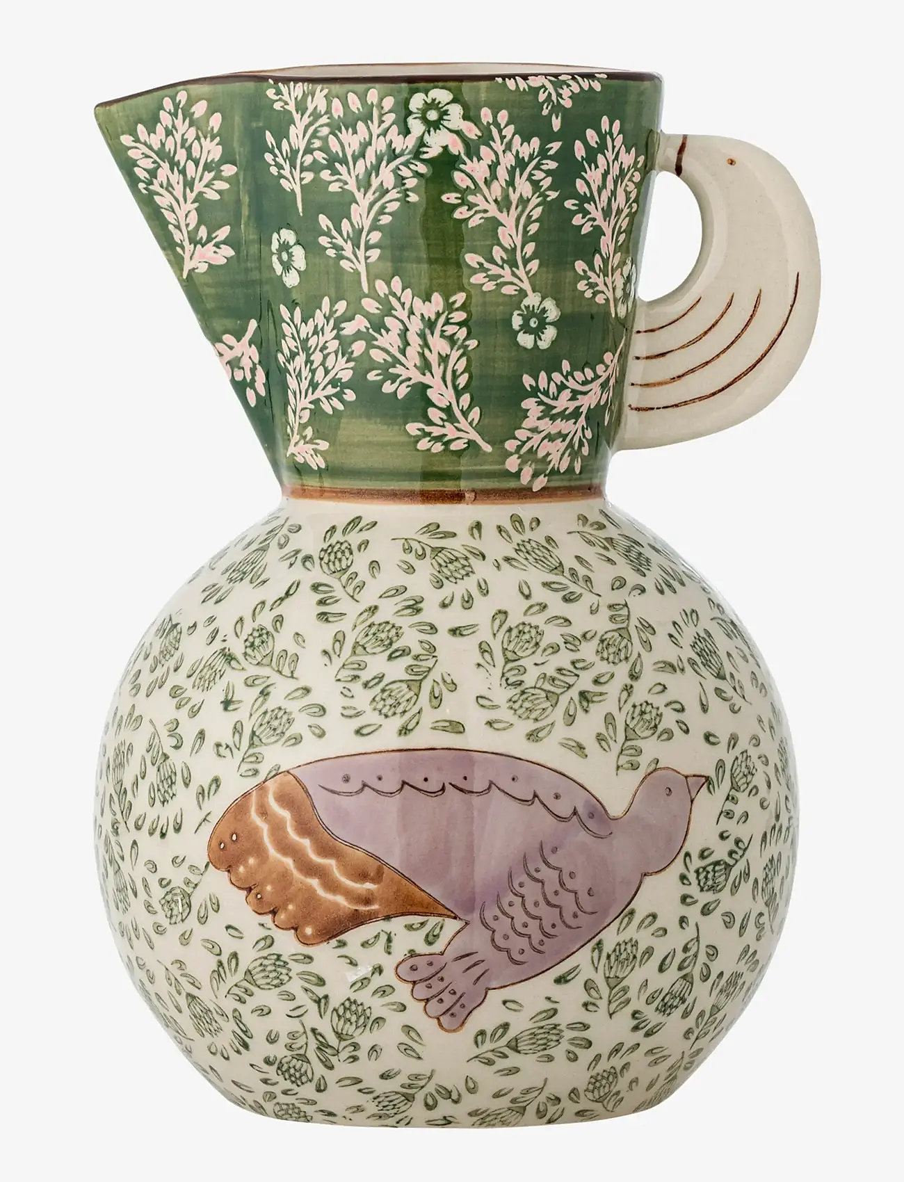 Bloomingville - Hezha Jug - wasserkaraffen - green - 1