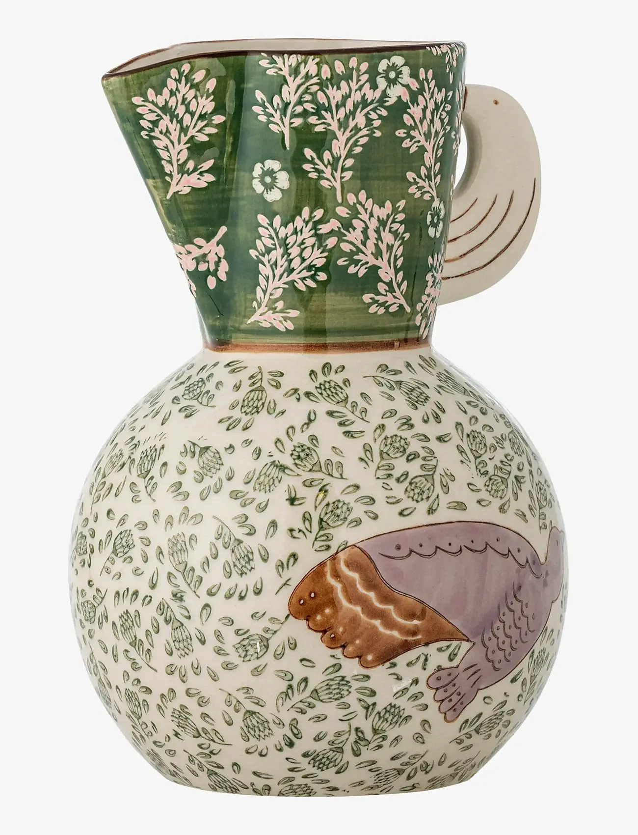 Bloomingville - Hezha Jug - wasserkaraffen - green - 3