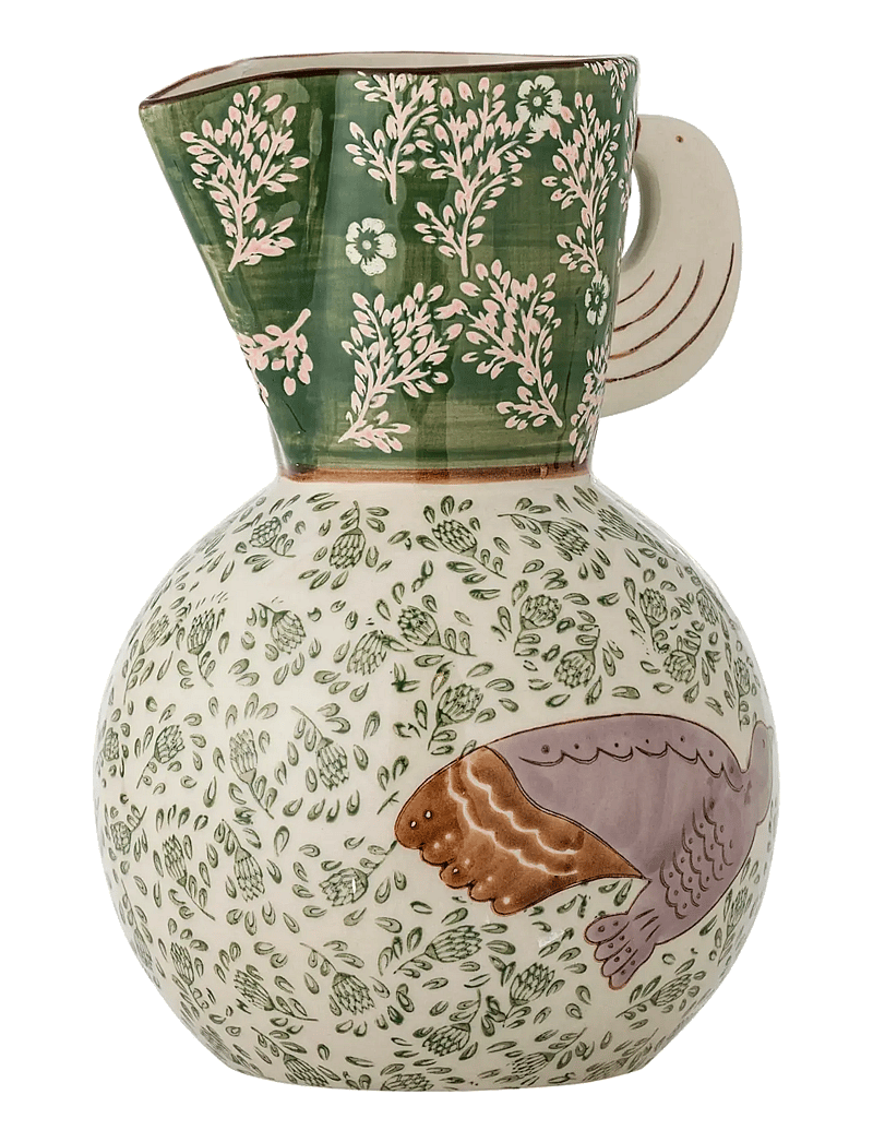 Bloomingville - Hezha Jug - wasserkaraffen - green - 3