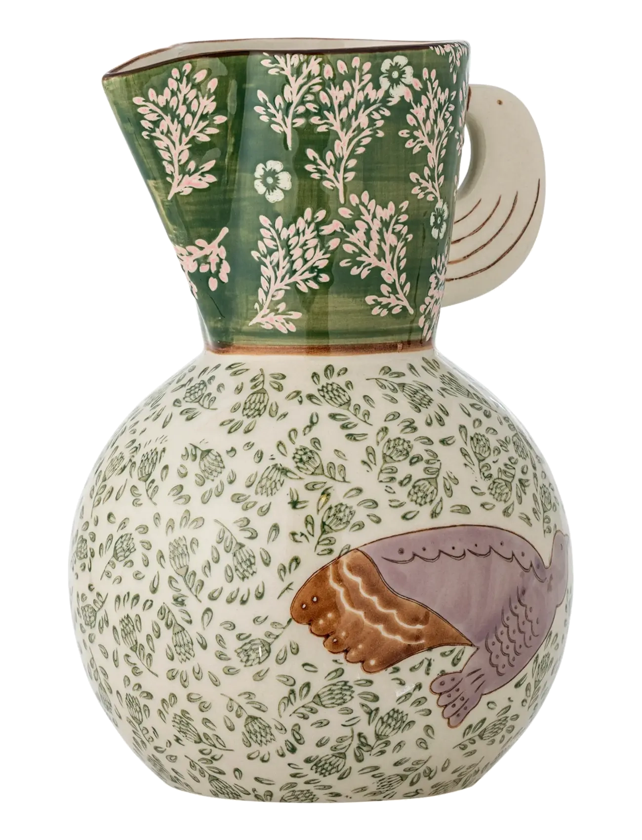 Bloomingville - Hezha Jug - wasserkaraffen - green - 3