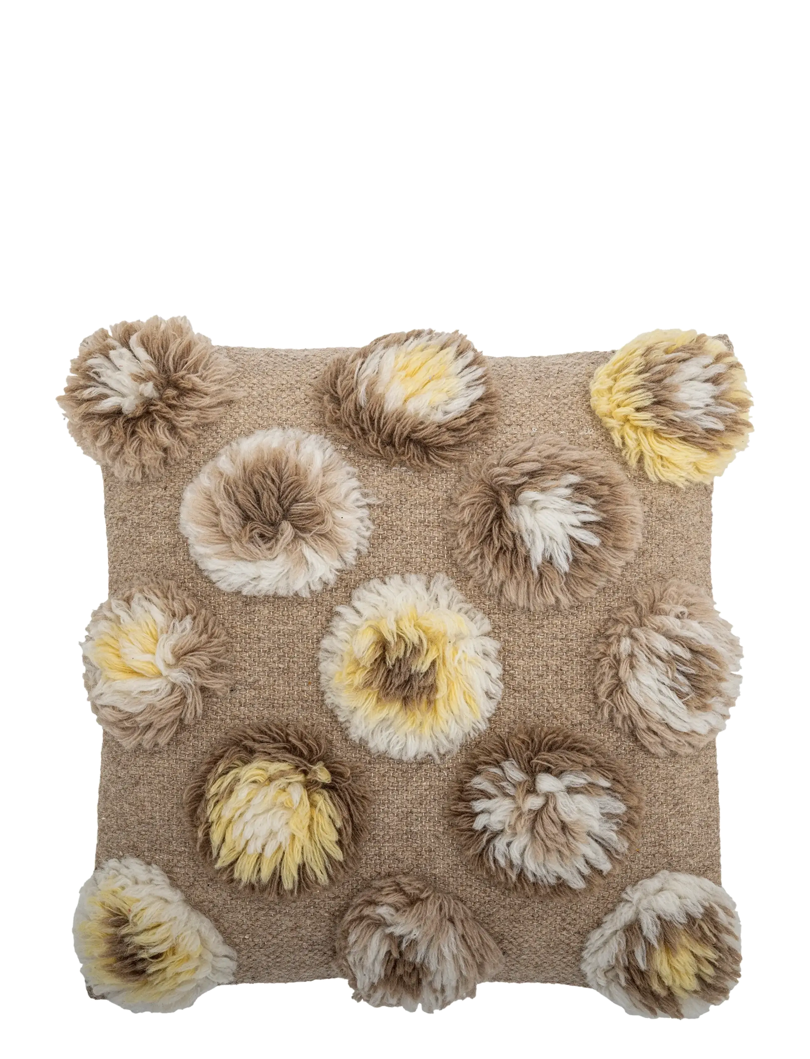 Bloomingville Somma Cushion, Pudder, Beige, Str: 50X50CM