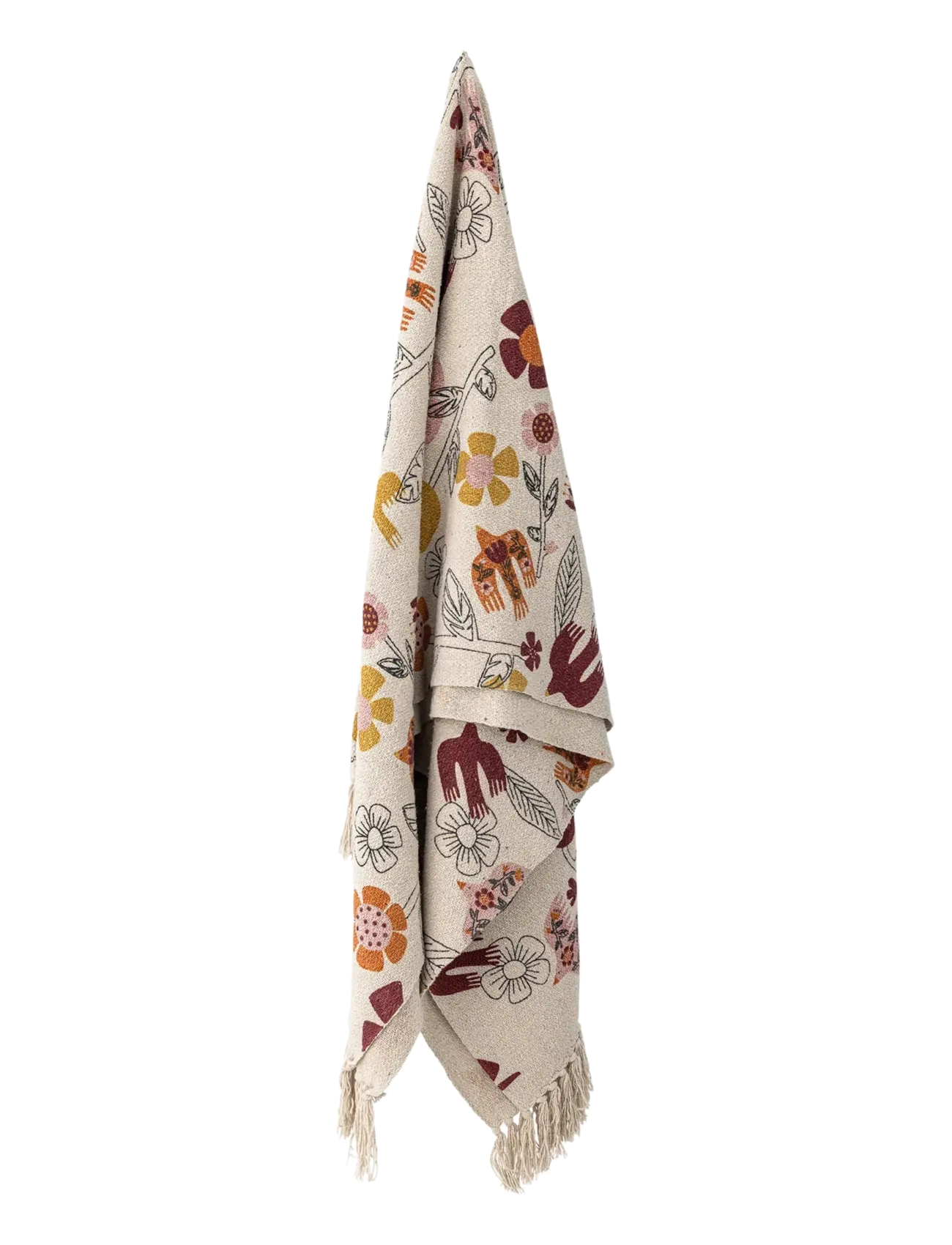 Bloomingville - Vivielle Throw - beige - 2