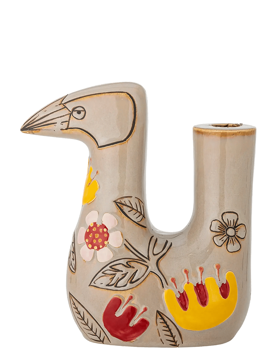 Bloomingville - Vivielle Candle Holder - kerzenständer - beige - 3