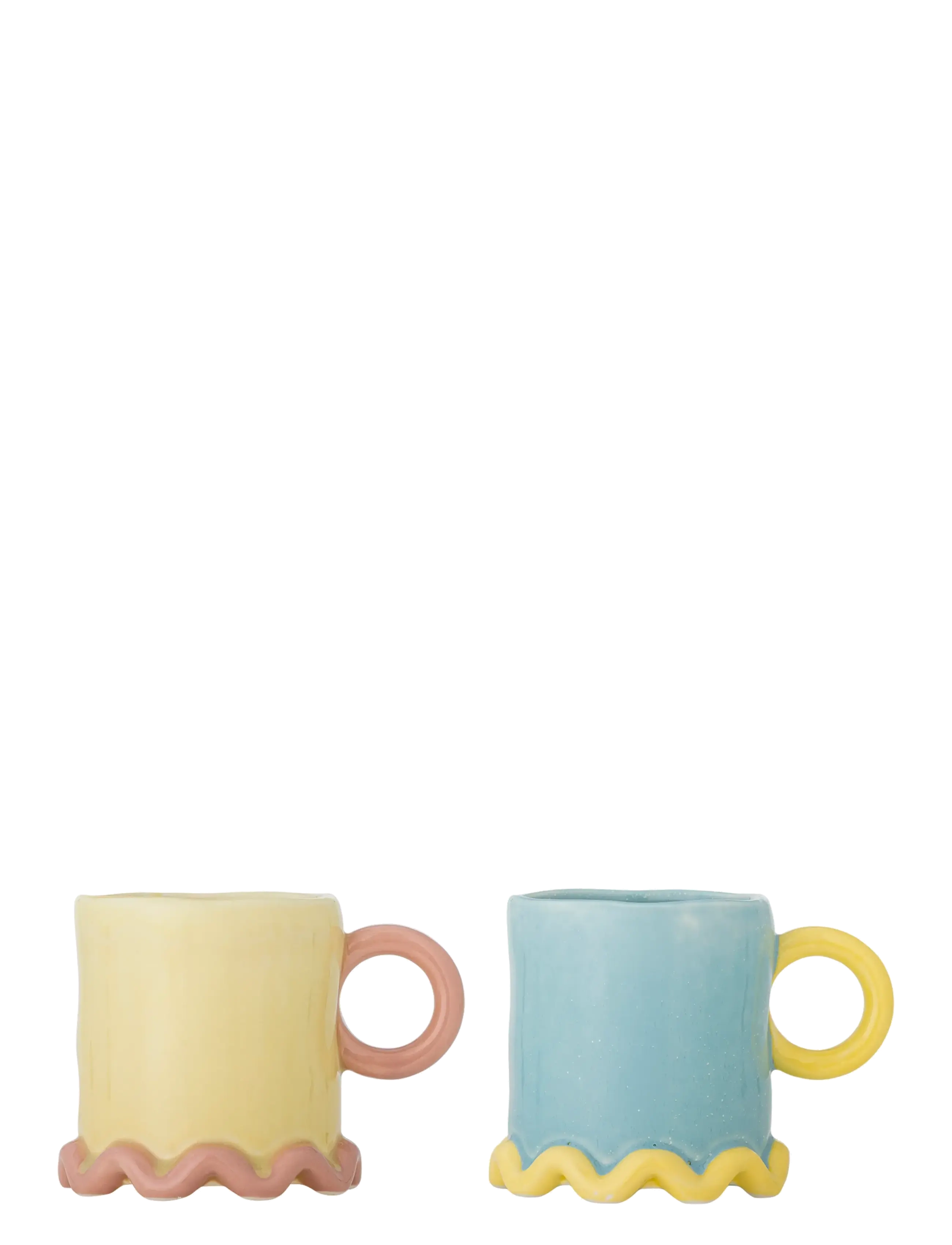 Bloomingville Polly Mug, Coffee Kop, Multi/mønstret, Str: 350 ML