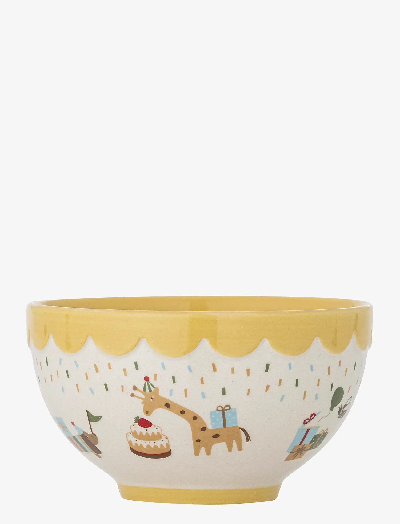 Bloomingville - Celebrate Bowl - skålar - yellow - 3