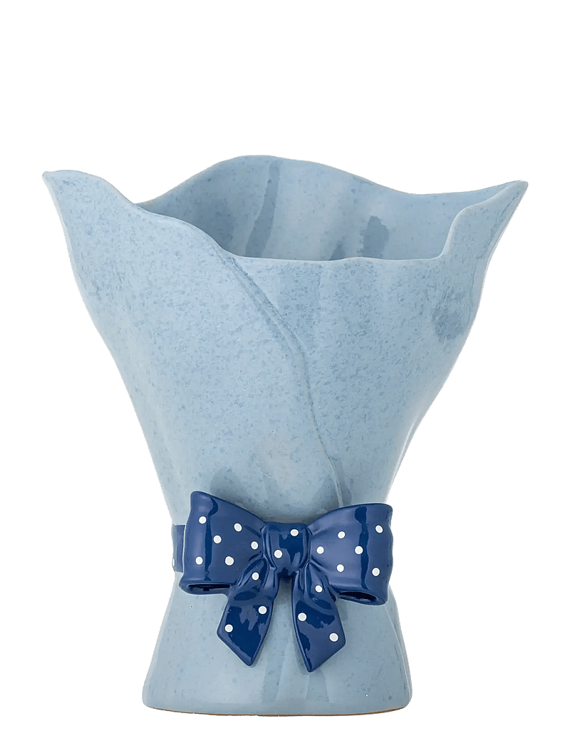 Bloomingville - Belivia Vase - vasen - blue - 1