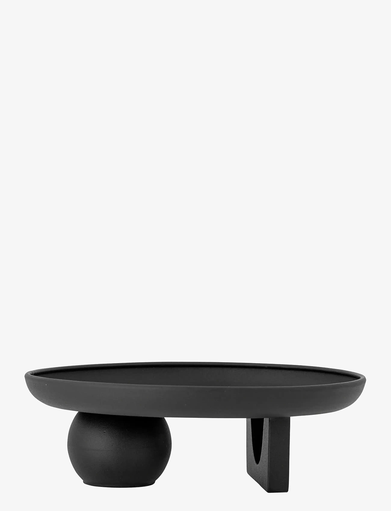Bloomingville - Dustin Tray - dekoschalen - black - 3