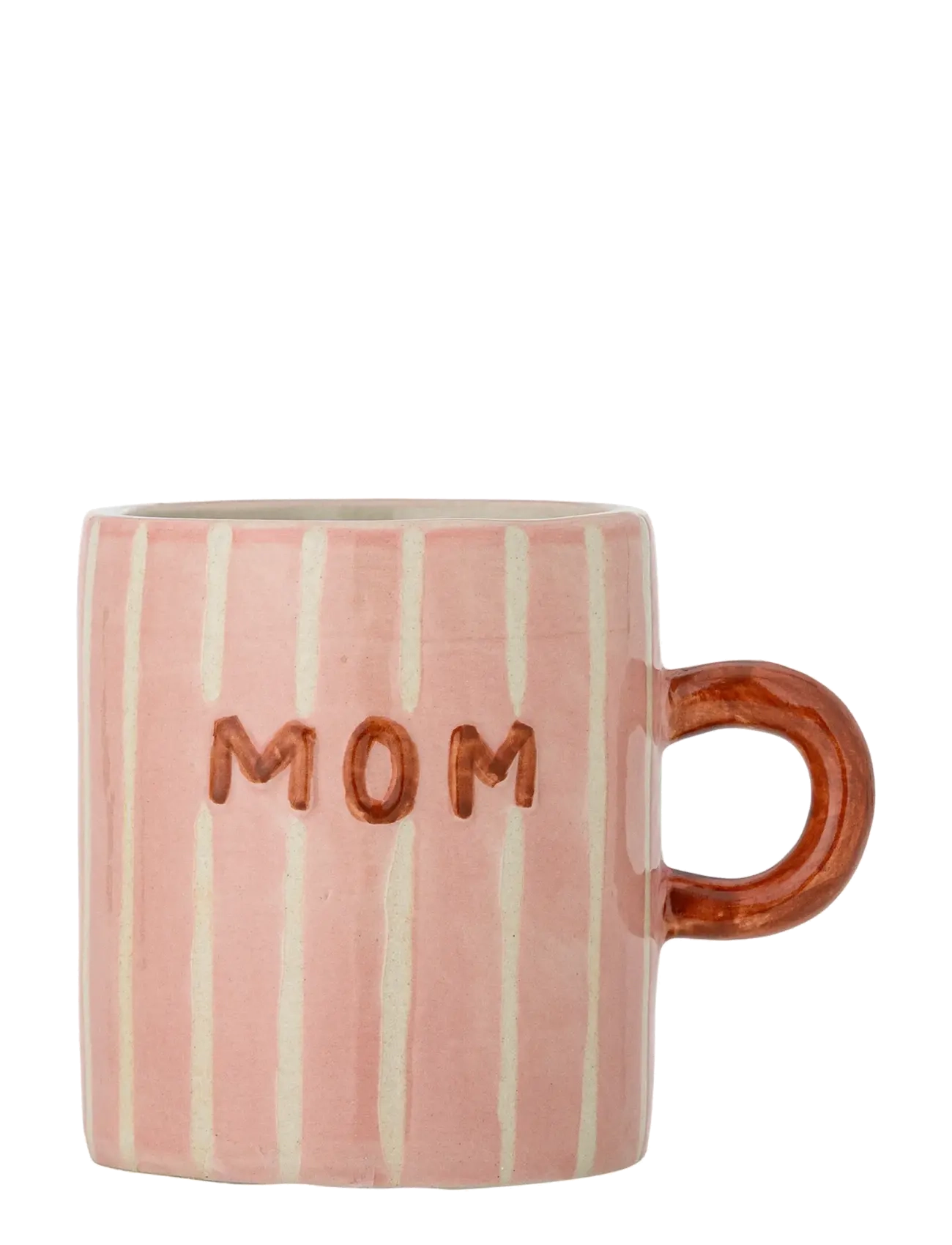 Bloomingville Cherish Mug, Coffee Kop, Pink, Str: 325 ML