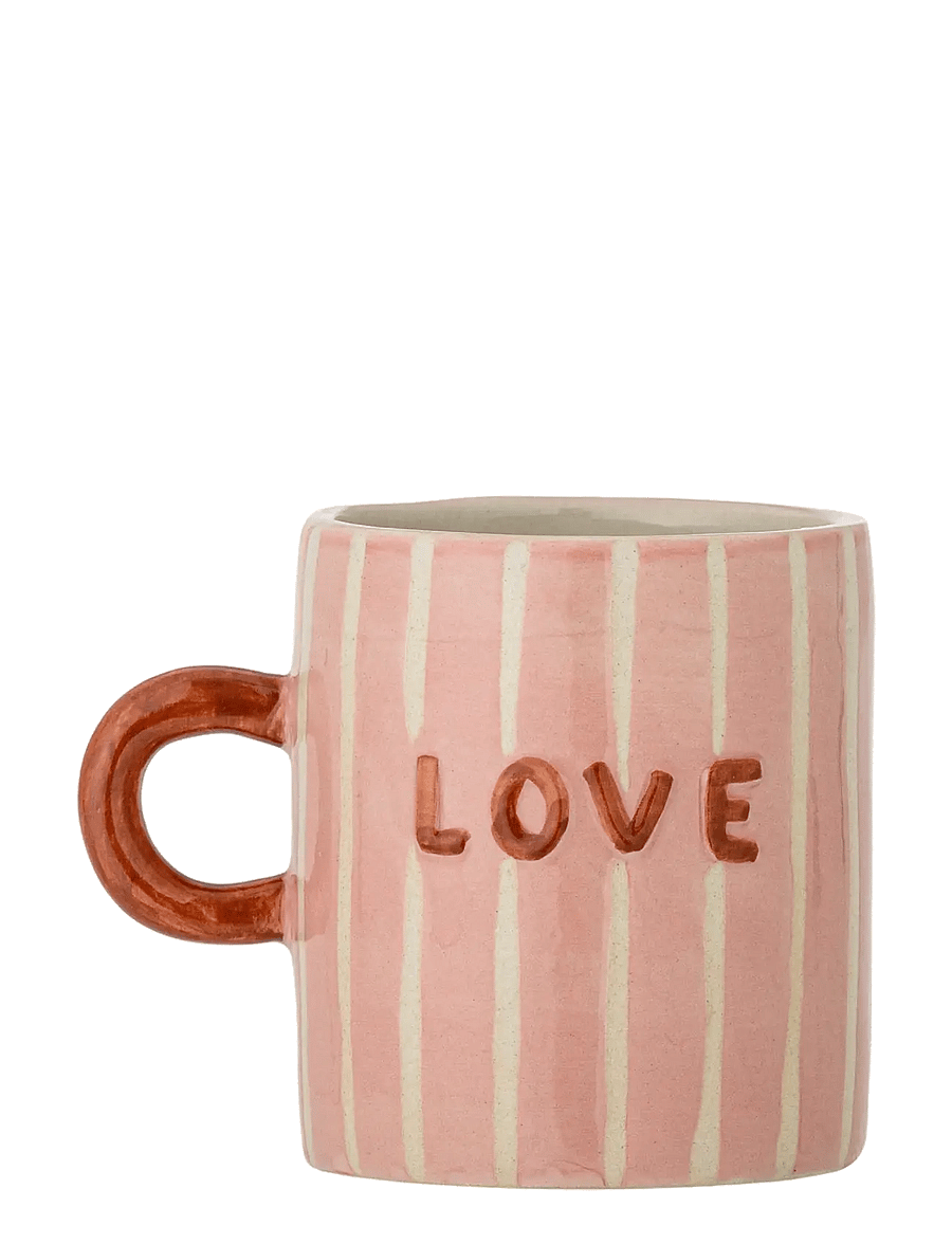 Bloomingville - Cherish Mug - kaffetassen - pink - 2