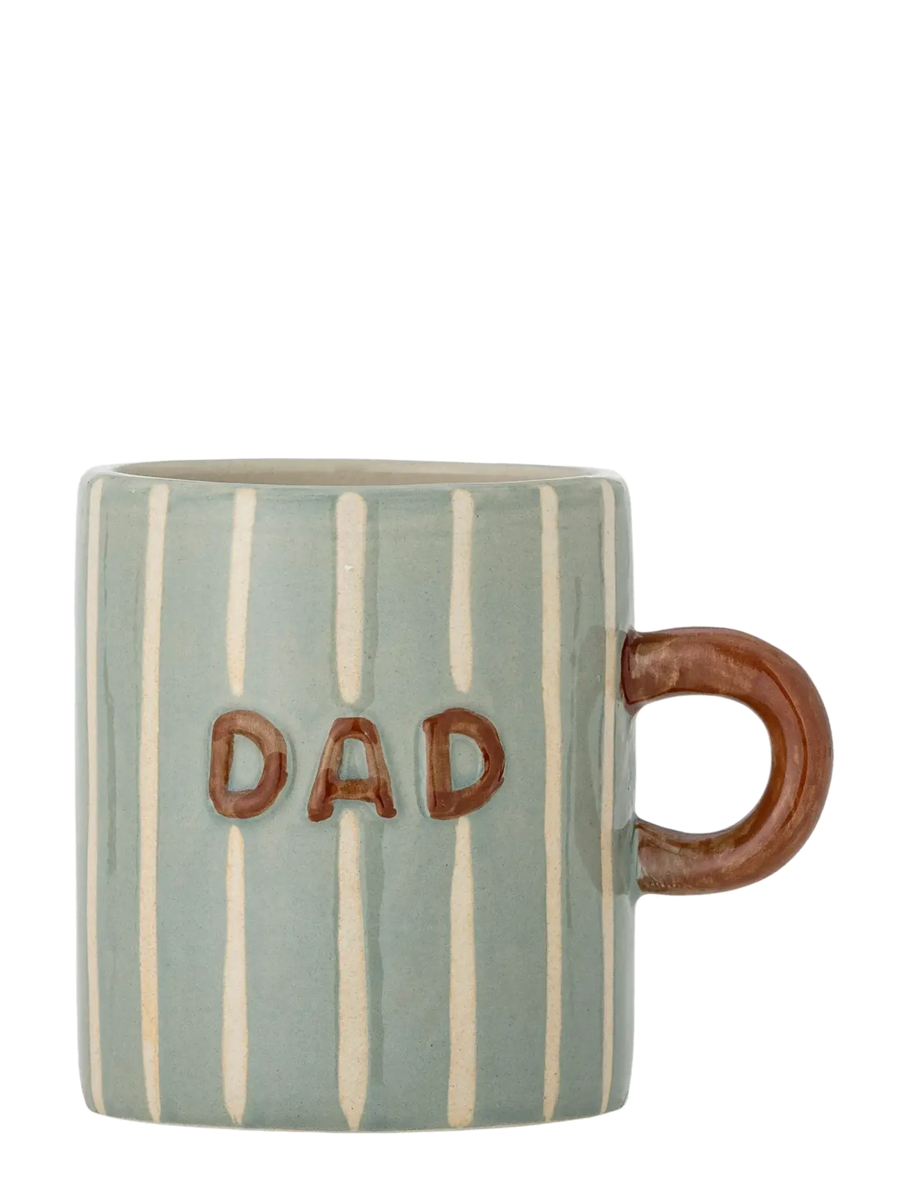 Bloomingville Cherish Mug, Coffee Kop, Blå, Str: 325 ML