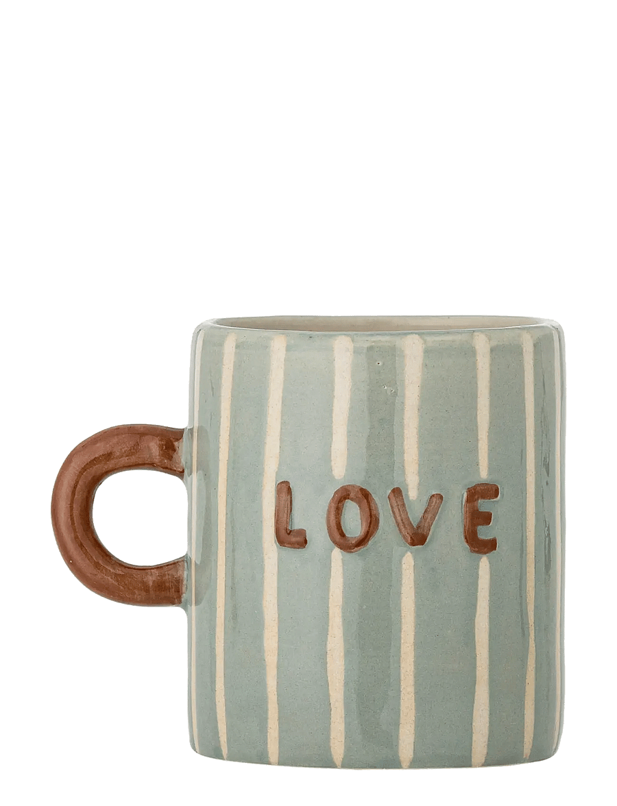 Bloomingville - Cherish Mug - blue - 2