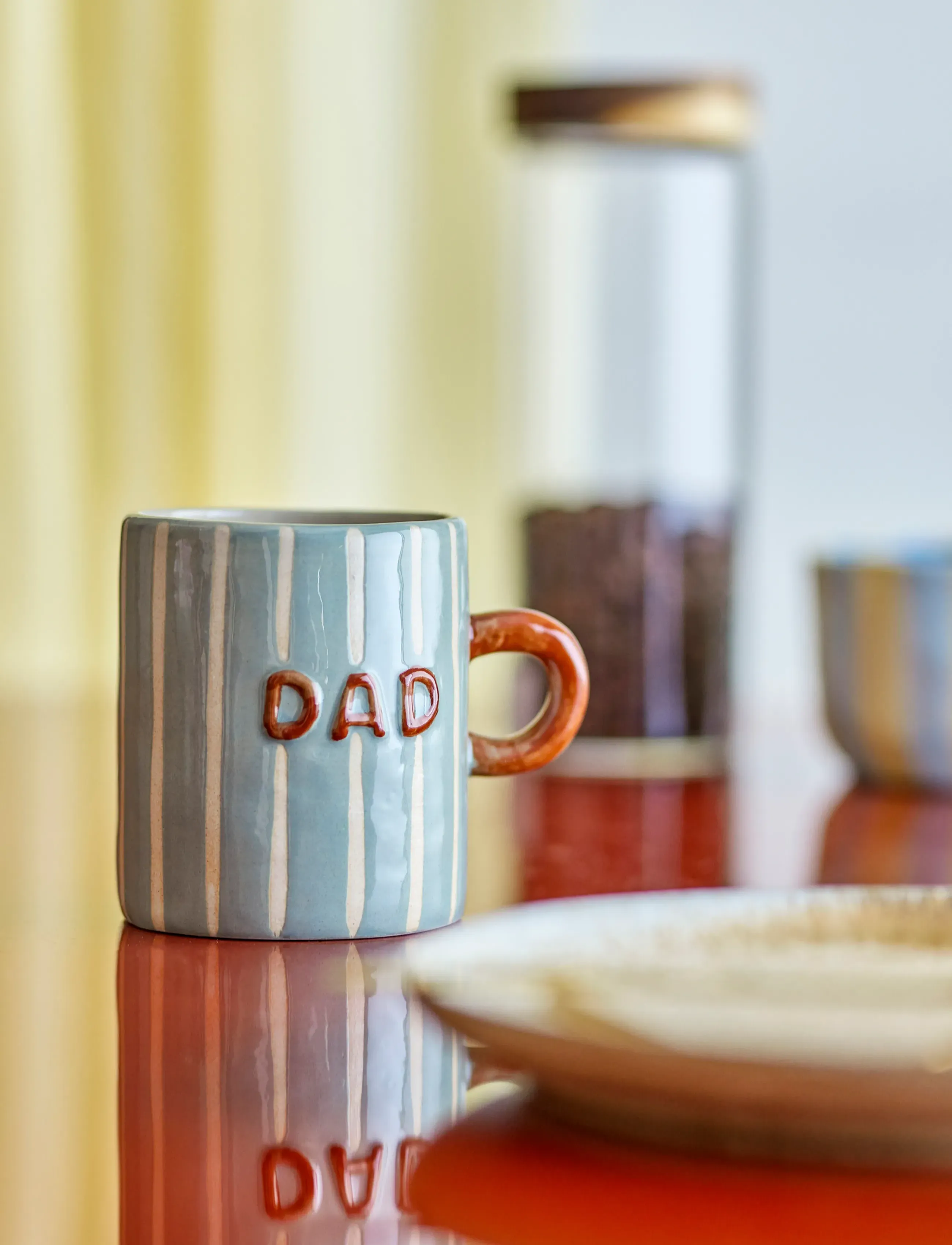 Bloomingville - Cherish Mug - blue - 4