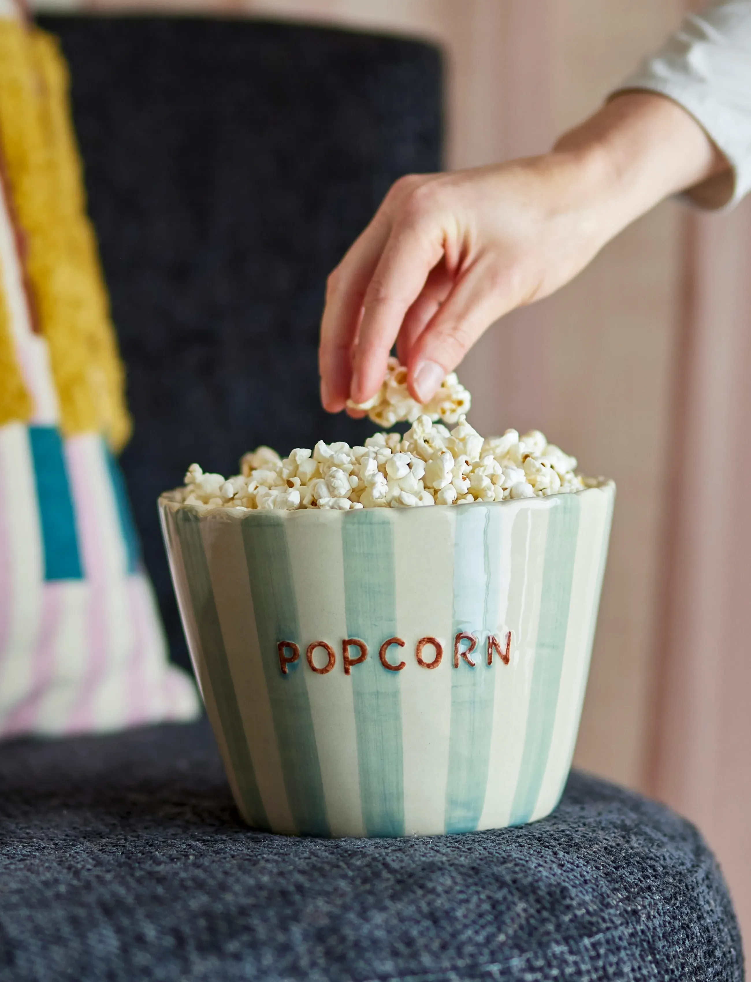 Bloomingville Chip Bowl, Ø 17.5 cm, Bowls & Serving Dishes, Creme - Bowls, Homeware