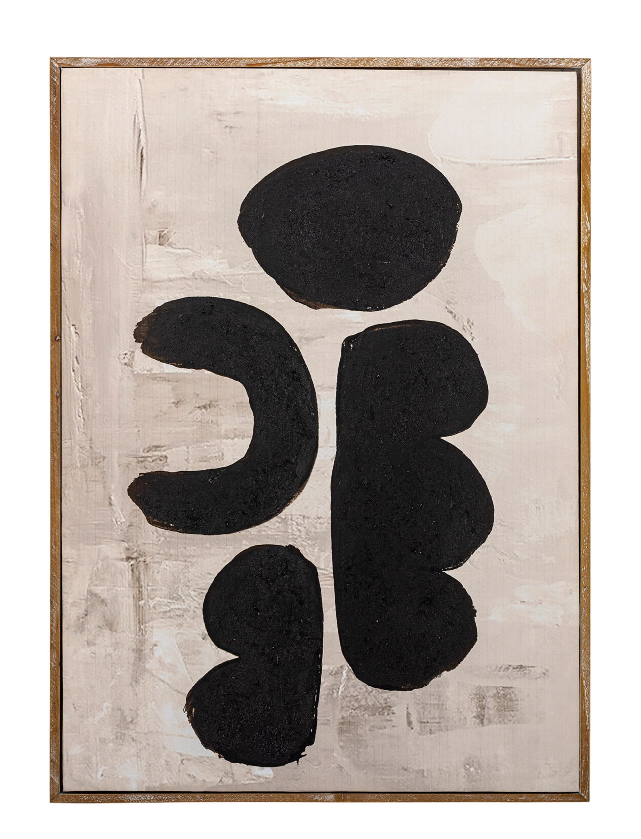 Bloomingville Comma Illustration w/ Frame - Plakatid - BLACK / black