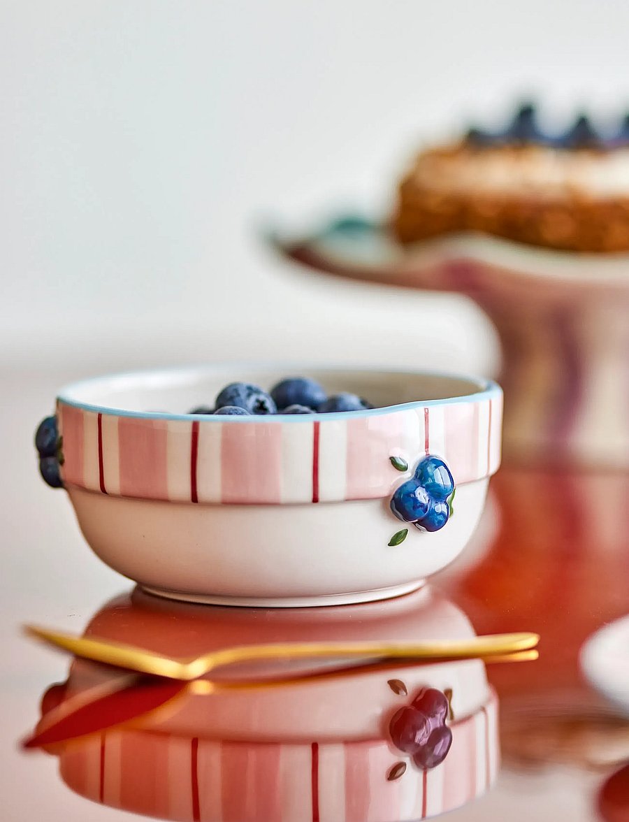 Bloomingville - Carry Bowl - hommikusöögikausid - pink - 0