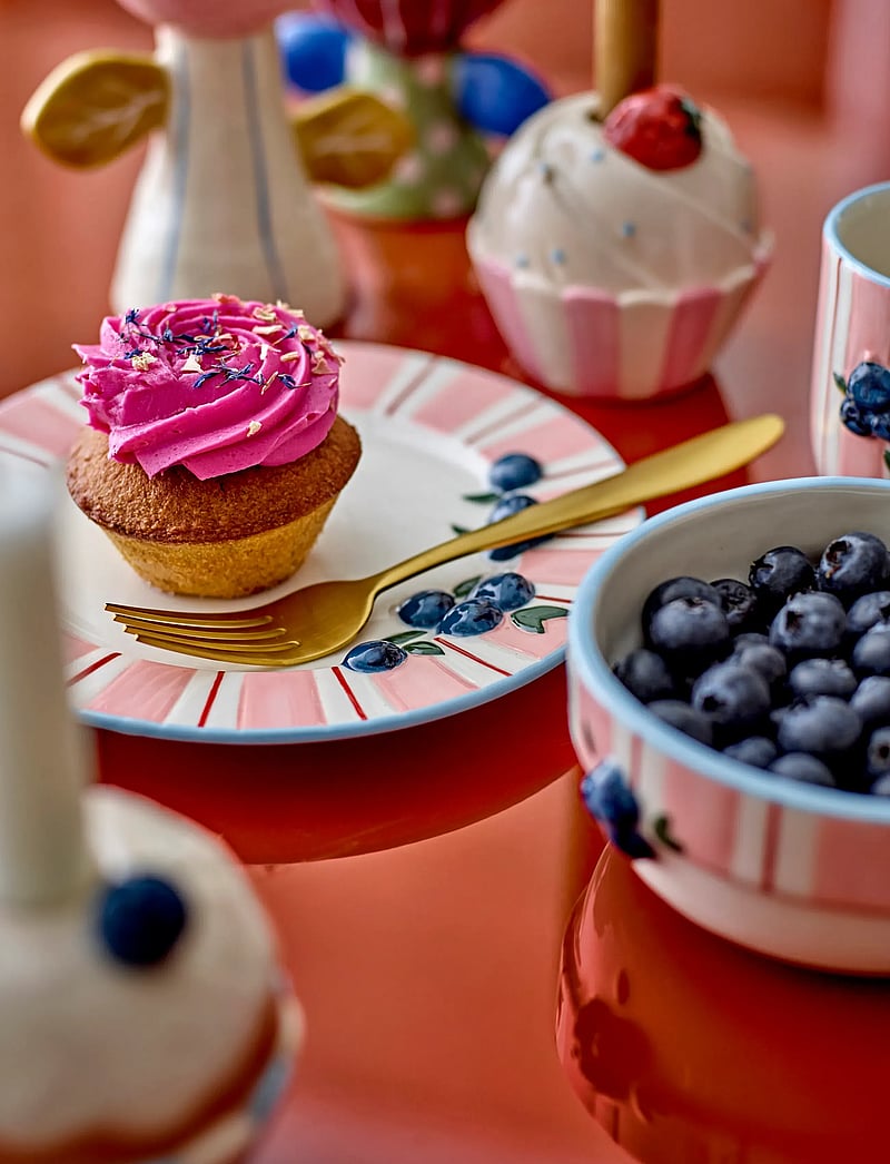 Bloomingville - Carry Plate - assietter - pink - 4