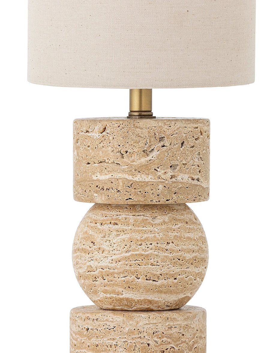 Bloomingville - Marci Table Lamp - schreibtisch- & tischlampen - beige - 3