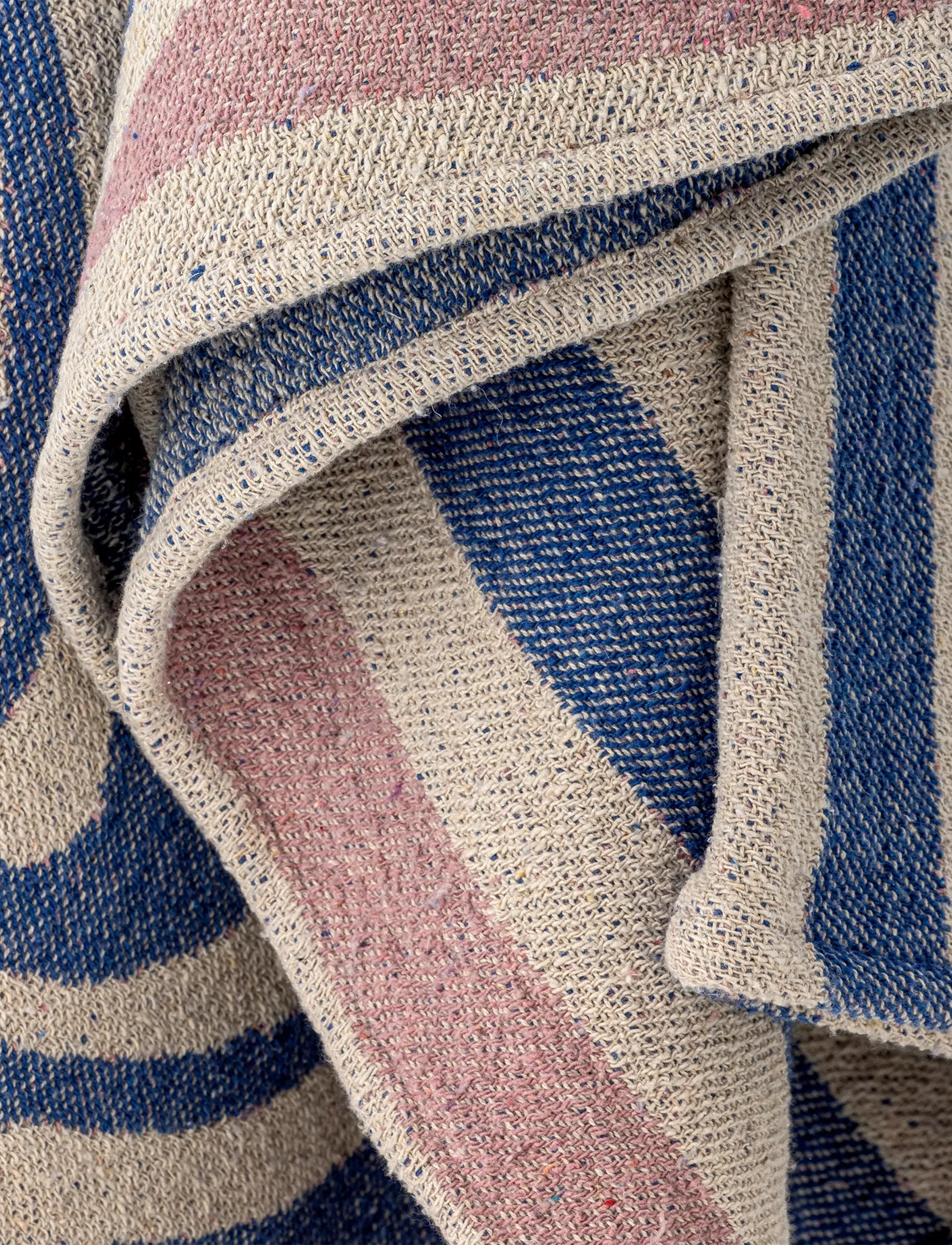 Bloomingville - Arlie Throw - huovat & viltit - blue - 4